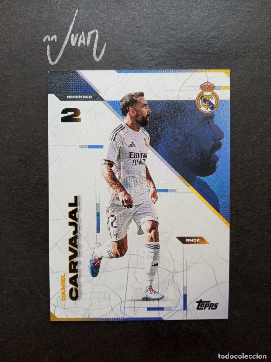 Fu&szlig;ball-Sticker: MM-1 MODERN CAPITAN CARVAJAL ESPA&Ntilde;A ⚽ TOPPS &reg; LOS BLANCOS REAL MADRID 2025 2026 LIGA 25 26 NUEVO