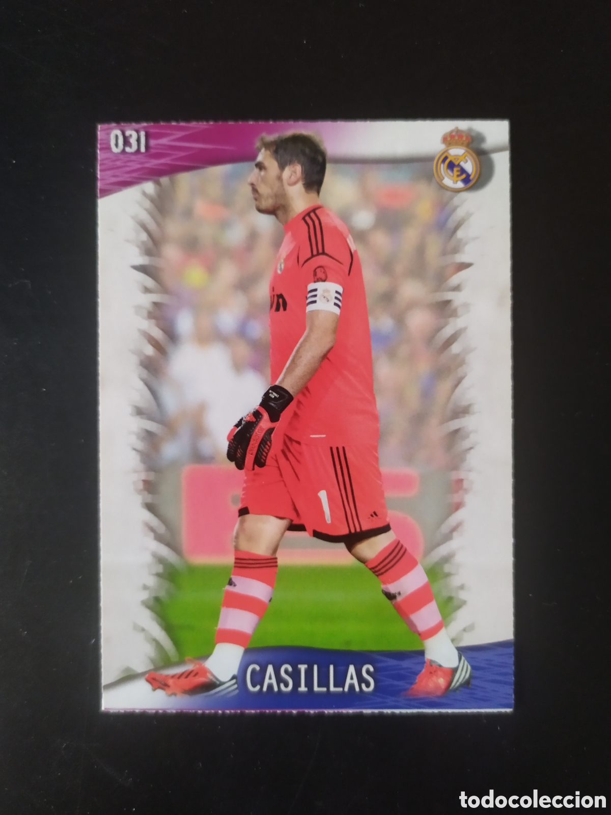 Fu&szlig;ball-Sticker: Mundicromo fichas Liga 2013 2014 13 14 Casillas n&deg; 31 Real Madrid