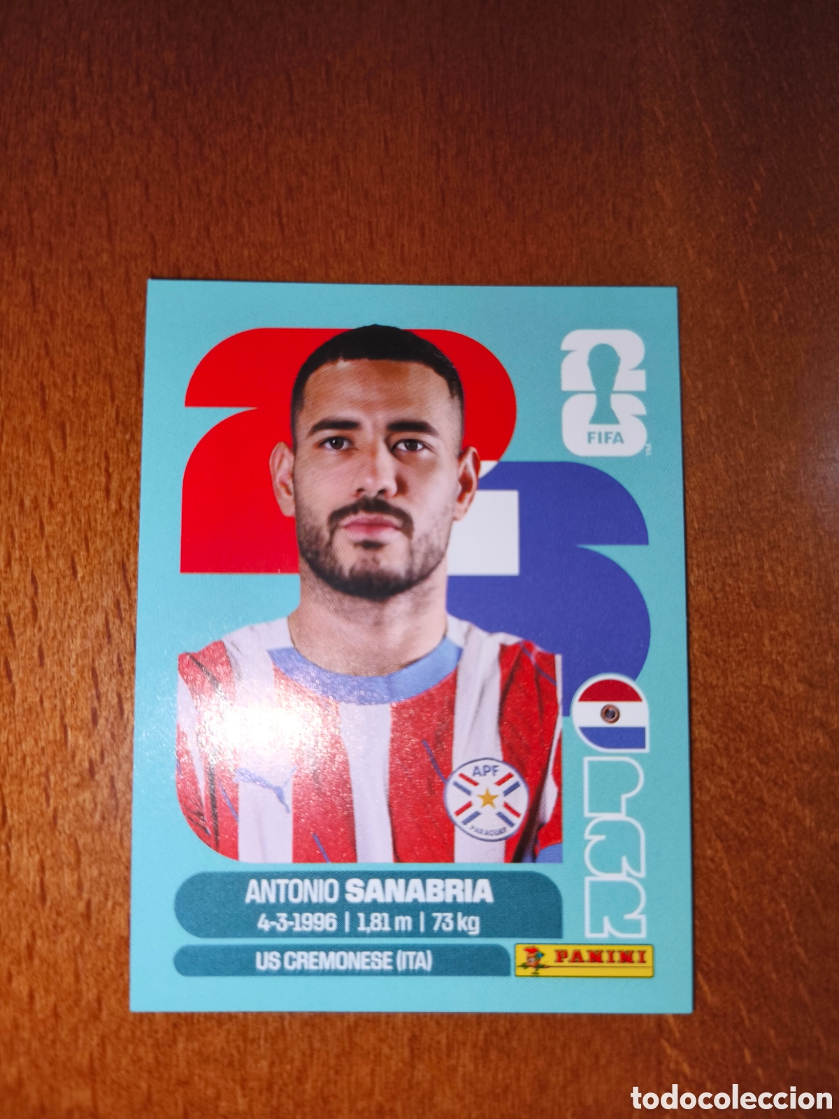 Fu&szlig;ball-Sticker: PAR20 Antonio Sanabria Fifa World Cup 2026 Paraguay