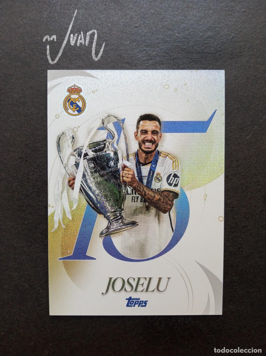 Fu&szlig;ball-Sticker: QU-29 QUINDECENNIAL 15 JOSELU ESPA&Ntilde;A ⚽ TOPPS &reg; LOS BLANCOS REAL MADRID 2025 2026 LIGA 25 26 NUEVO