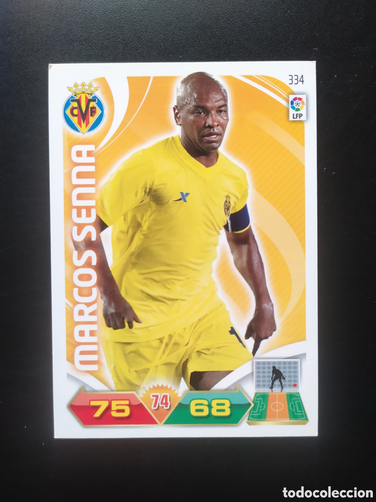 Fu&szlig;ball-Sticker: Adrenalyn 2011 2012 11 12 panini Marcos Senna n&deg; 334 Villarreal