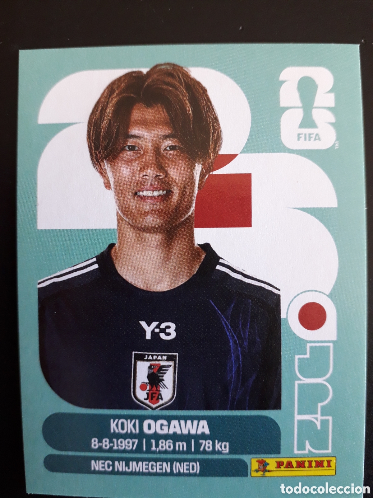 Cromos de F&uacute;tbol: OGAWA JAP&Oacute;N JPN 19 MUNDIAL F&Uacute;TBOL 2026 FIFA WORLD CUP PANINI SIN PEGAR PEDIDO M&Iacute;NIMO 3&euro;.