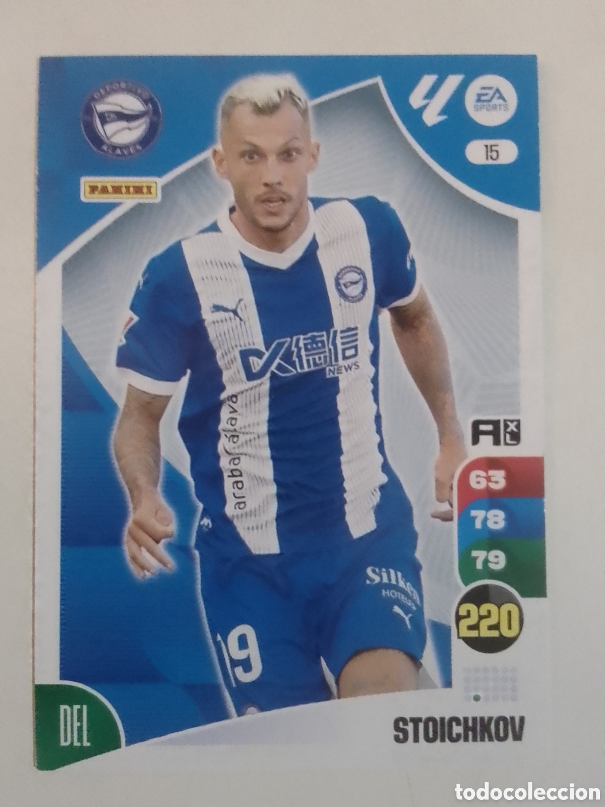 Cromos de F&uacute;tbol: Adrenalyn XL 2024-25 n&deg; 15 Stoichkov &bull; Alav&eacute;s.