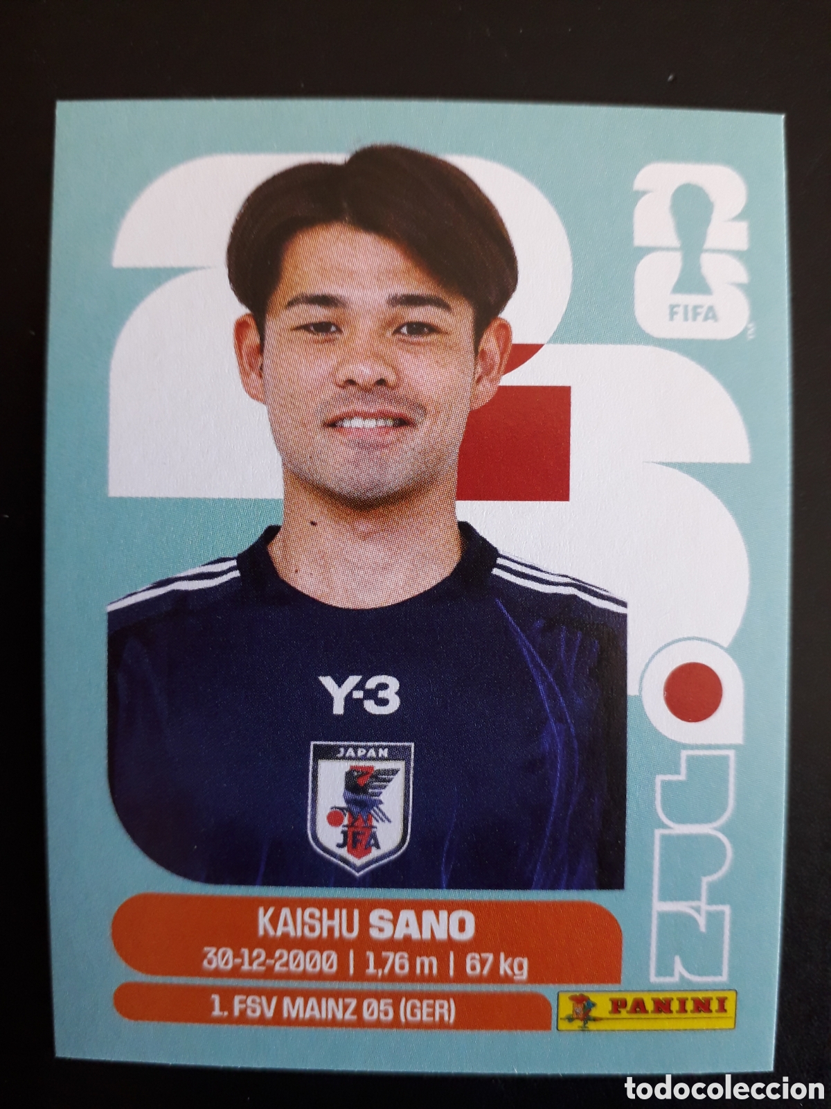 Cromos de F&uacute;tbol: SANO JAP&Oacute;N JPN 8 MUNDIAL F&Uacute;TBOL 2026 FIFA WORLD CUP PANINI SIN PEGAR PEDIDO M&Iacute;NIMO 3&euro;