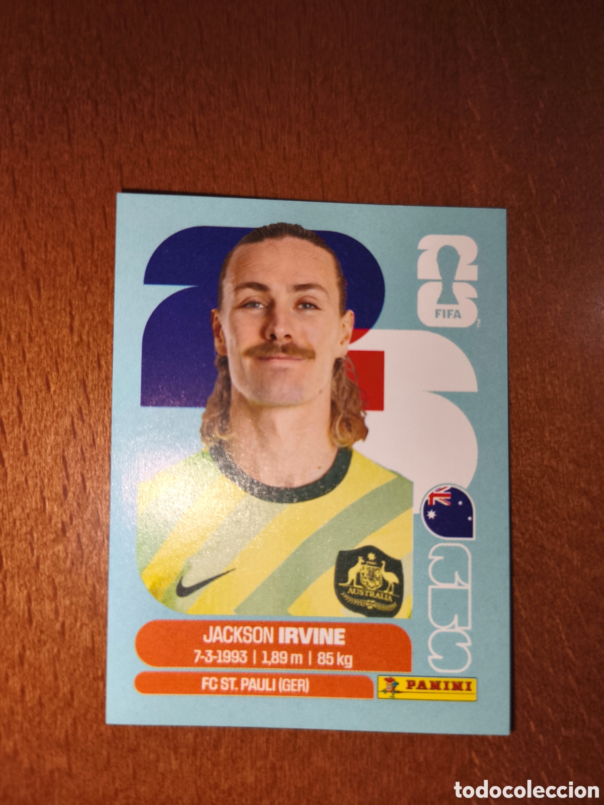 Cromos de F&uacute;tbol: AUS11 Jackson Irvine Fifa World Cup 2026 Australia