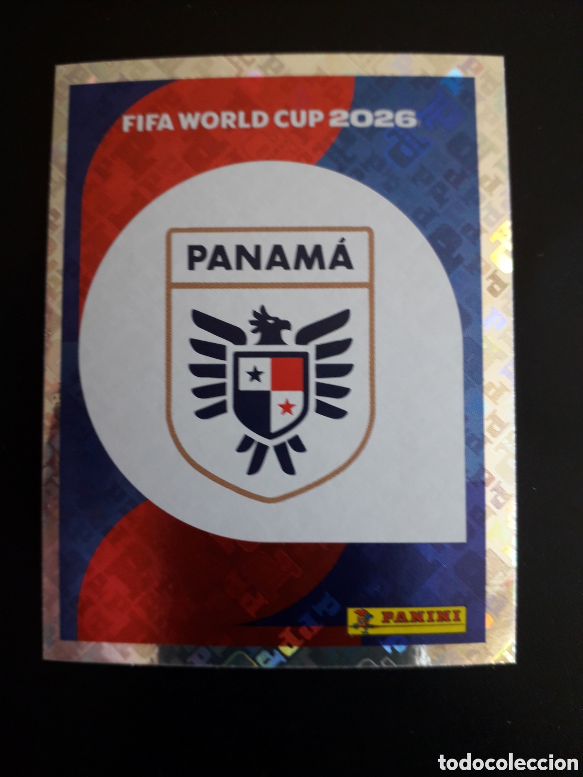 Cromos de F&uacute;tbol: ESCUDO PANAM&Aacute; PAN 1 MUNDIAL F&Uacute;TBOL 2026 FIFA WORLD CUP PANINI SIN PEGAR PEDIDO M&Iacute;NIMO 3&euro;