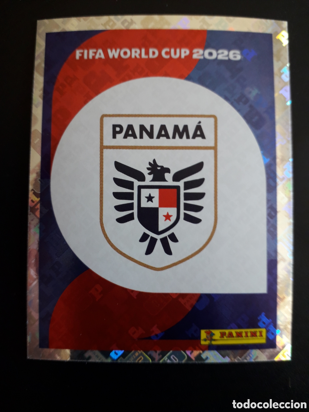 Cromos de F&uacute;tbol: ESCUDO PANAM&Aacute; PAN 1 MUNDIAL F&Uacute;TBOL 2026 FIFA WORLD CUP PANINI SIN PEGAR PEDIDO M&Iacute;NIMO 3&euro;