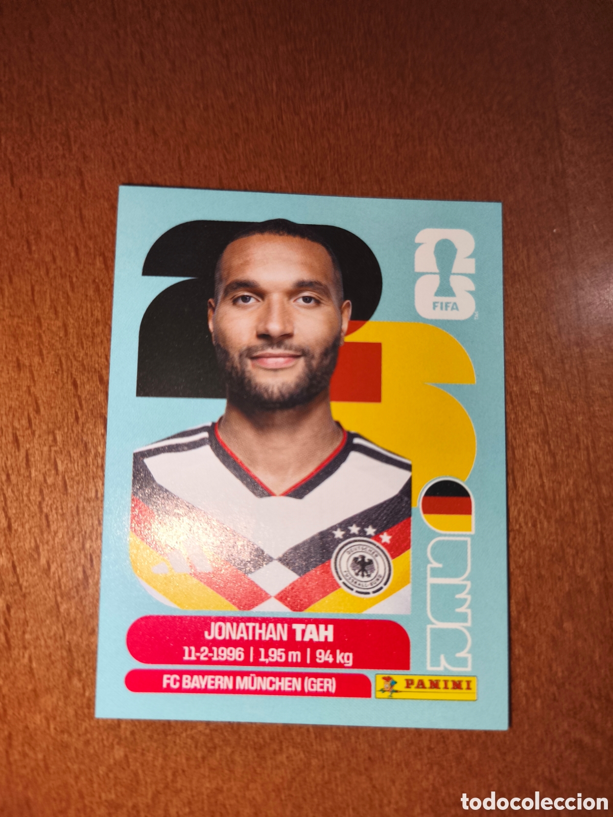 Cromos de F&uacute;tbol: GER3 Jonathan Tah Fifa World Cup 2026 Alemania