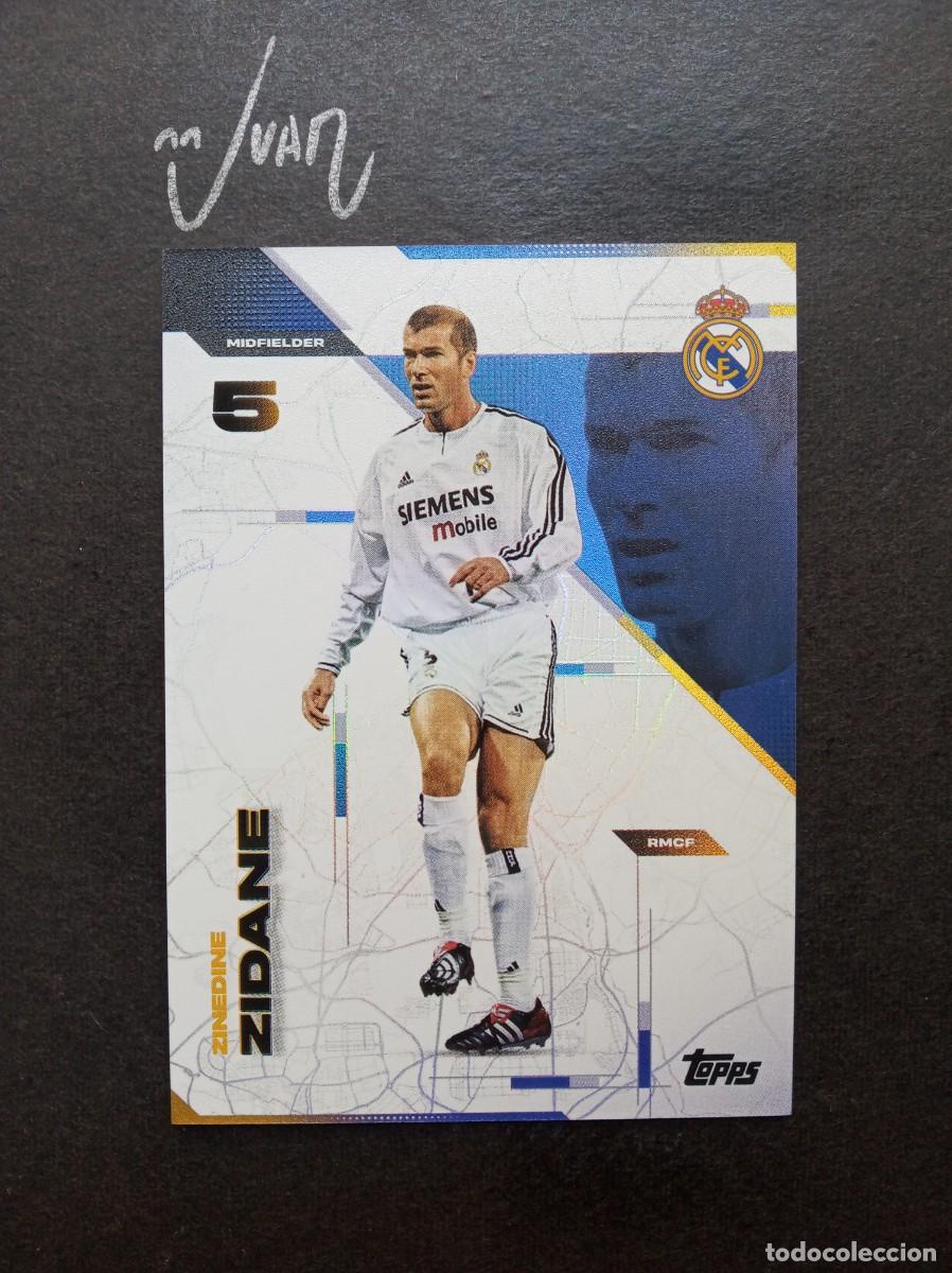 Cromos de F&uacute;tbol: MM-10 MODERN ZIDANE FRANCIA ⚽ TOPPS &reg; LOS BLANCOS REAL MADRID CHAMPIONS 2025 2026 LIGA 25 26 NUEVO