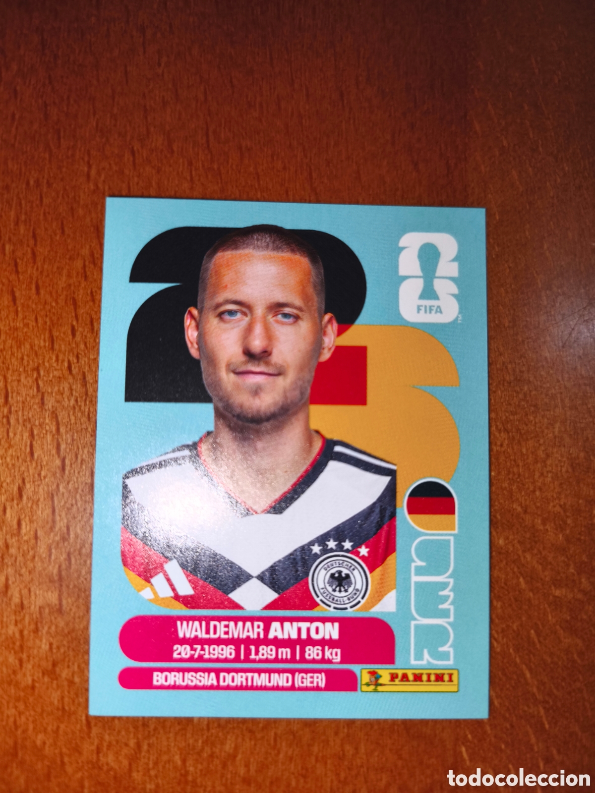 Cromos de F&uacute;tbol: GER7 Waldemar Anton Fifa World Cup 2026 Alemania