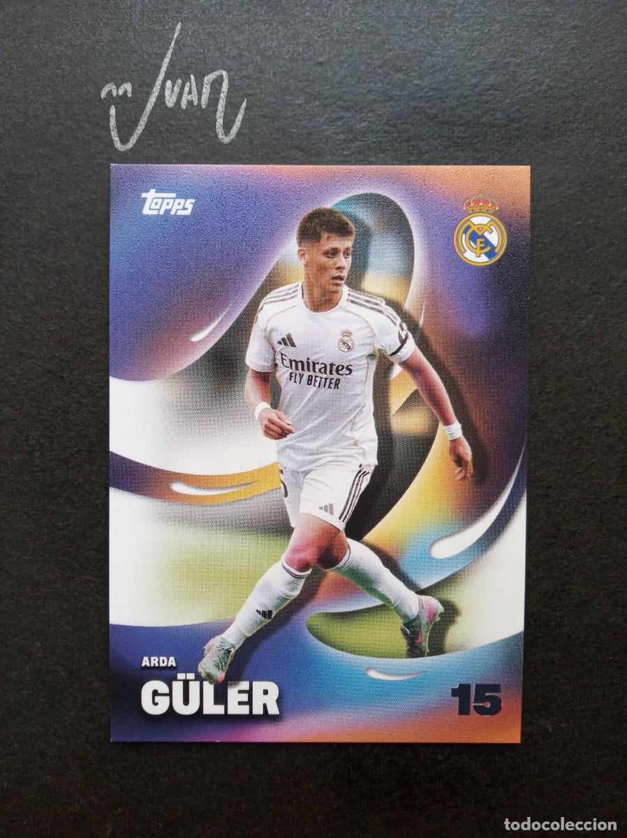 Cromos de F&uacute;tbol: N&ordm; 30 FUTURO ARDA GULER TURQUIA ⚽ TOPPS &reg; LOS BLANCOS REAL MADRID 2025 2026 LIGA 25 26 NUEVO