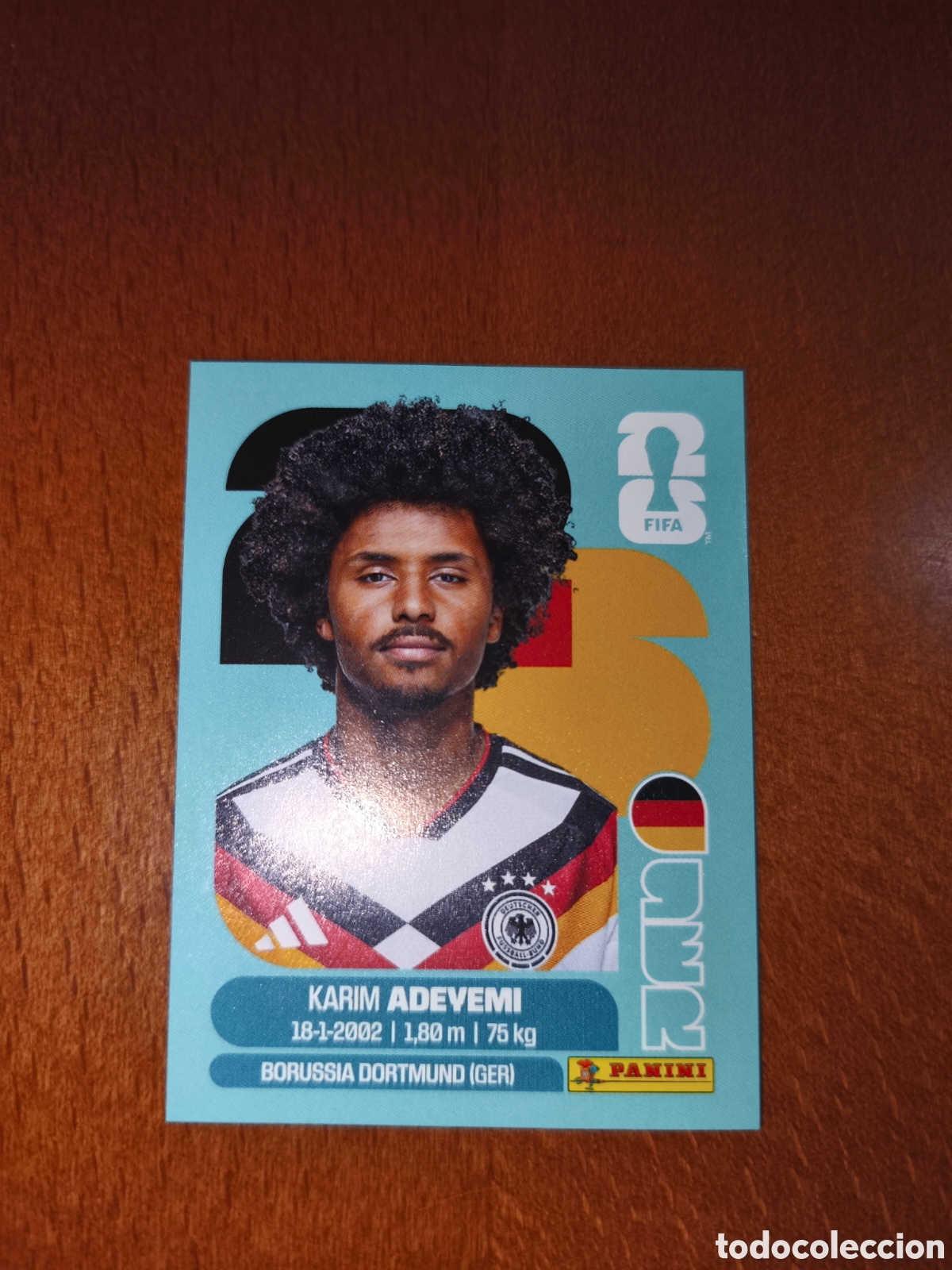 Cromos de F&uacute;tbol: GER19 Karim Adeyemi Fifa World Cup 2026 Alemania