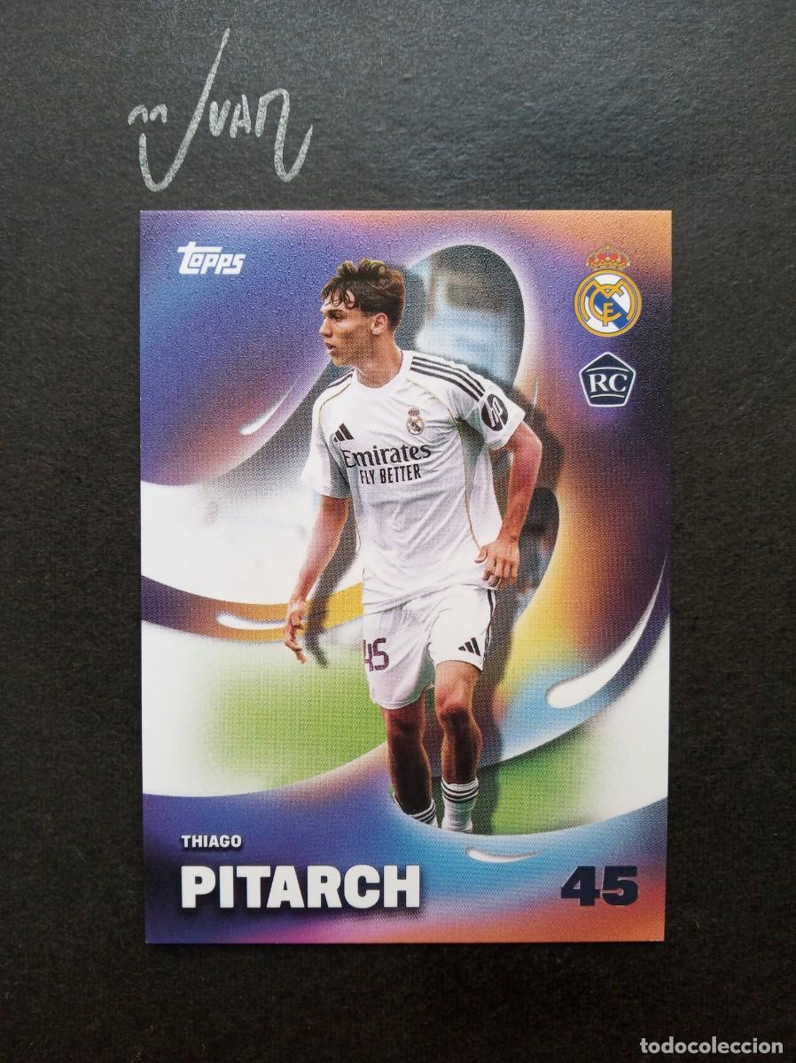 Cromos de F&uacute;tbol: N&ordm; 31 FUTURO ROOKIE THIAGO PITARCH ⚽ TOPPS &reg; LOS BLANCOS REAL MADRID 2025 2026 LIGA 25 26 NUEVO