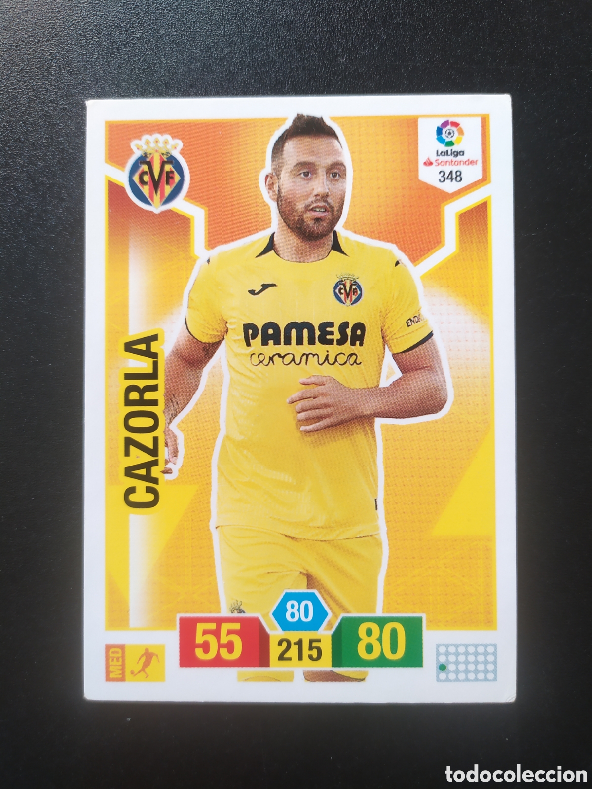 Cromos de F&uacute;tbol: Adrenalyn 2018 2019 18 19 panini Cazorla n&deg; 348 Villarreal