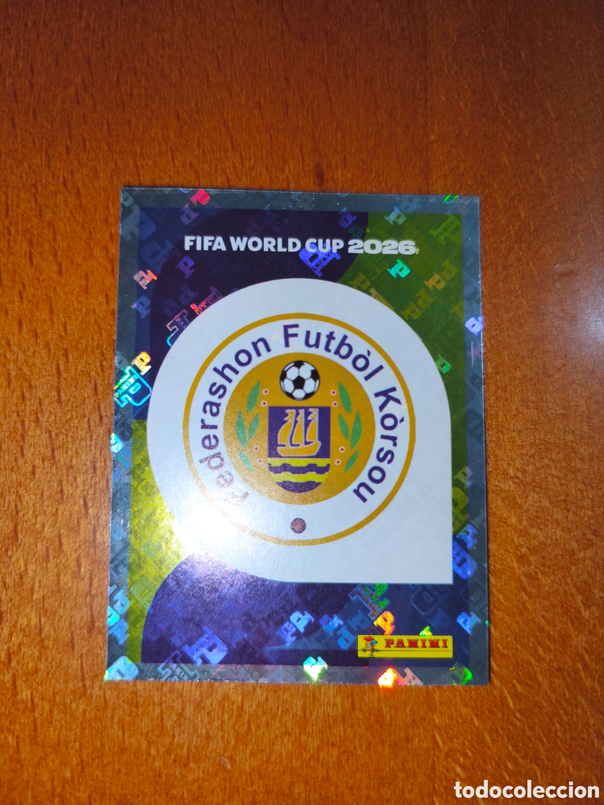Cromos de F&uacute;tbol: CUW1 Escudo Fifa World Cup 2026 Cura&ccedil;ao
