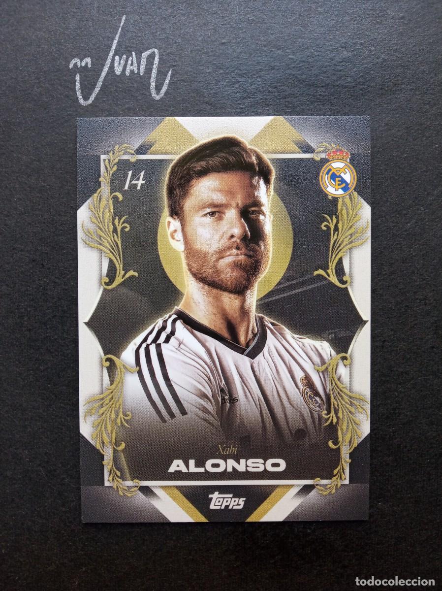 Cromos de F&uacute;tbol: N&ordm; 40 POSERS XABI ALONSO ESPA&Ntilde;A ⚽ TOPPS &reg; LOS BLANCOS REAL MADRID 2025 2026 LIGA 25 26 NUEVO