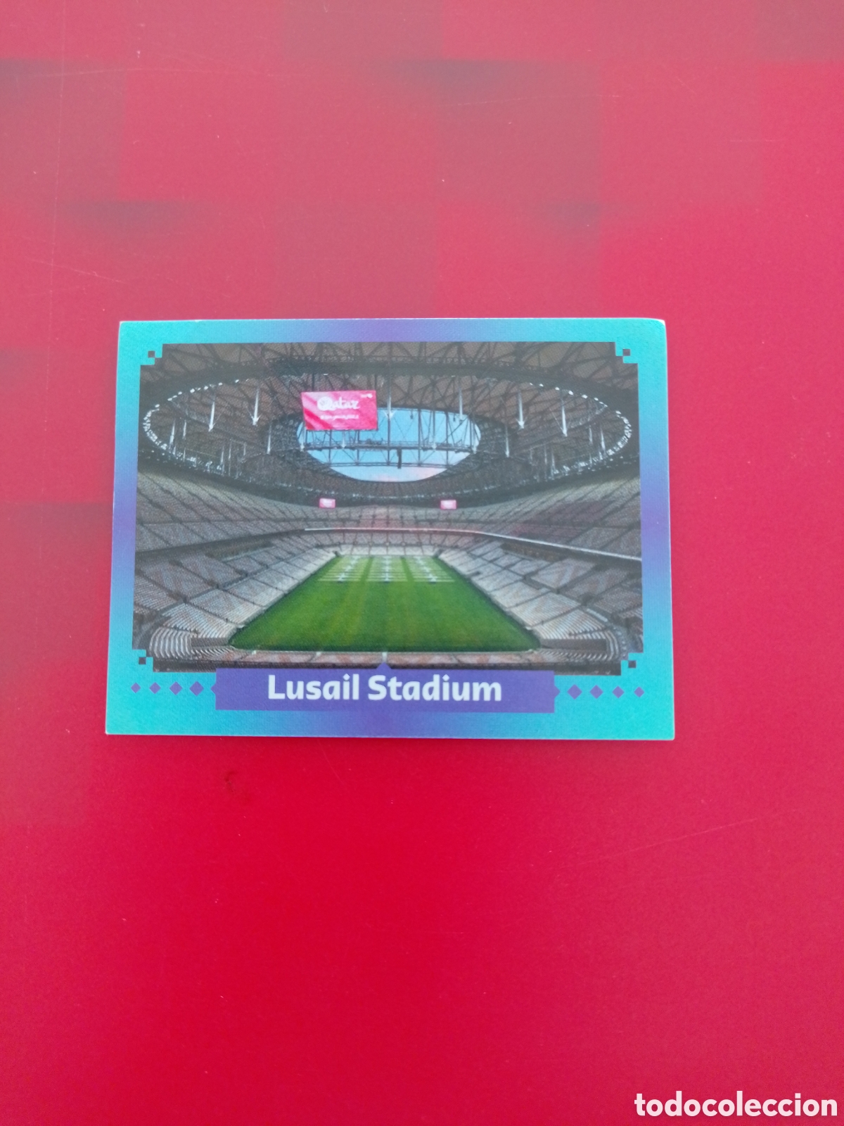 Cromos de F&uacute;tbol: CROMO NUMERO FWC 17 LUSAIL STADIUM. MUNDIAL QATAR 2022. PANINI.
