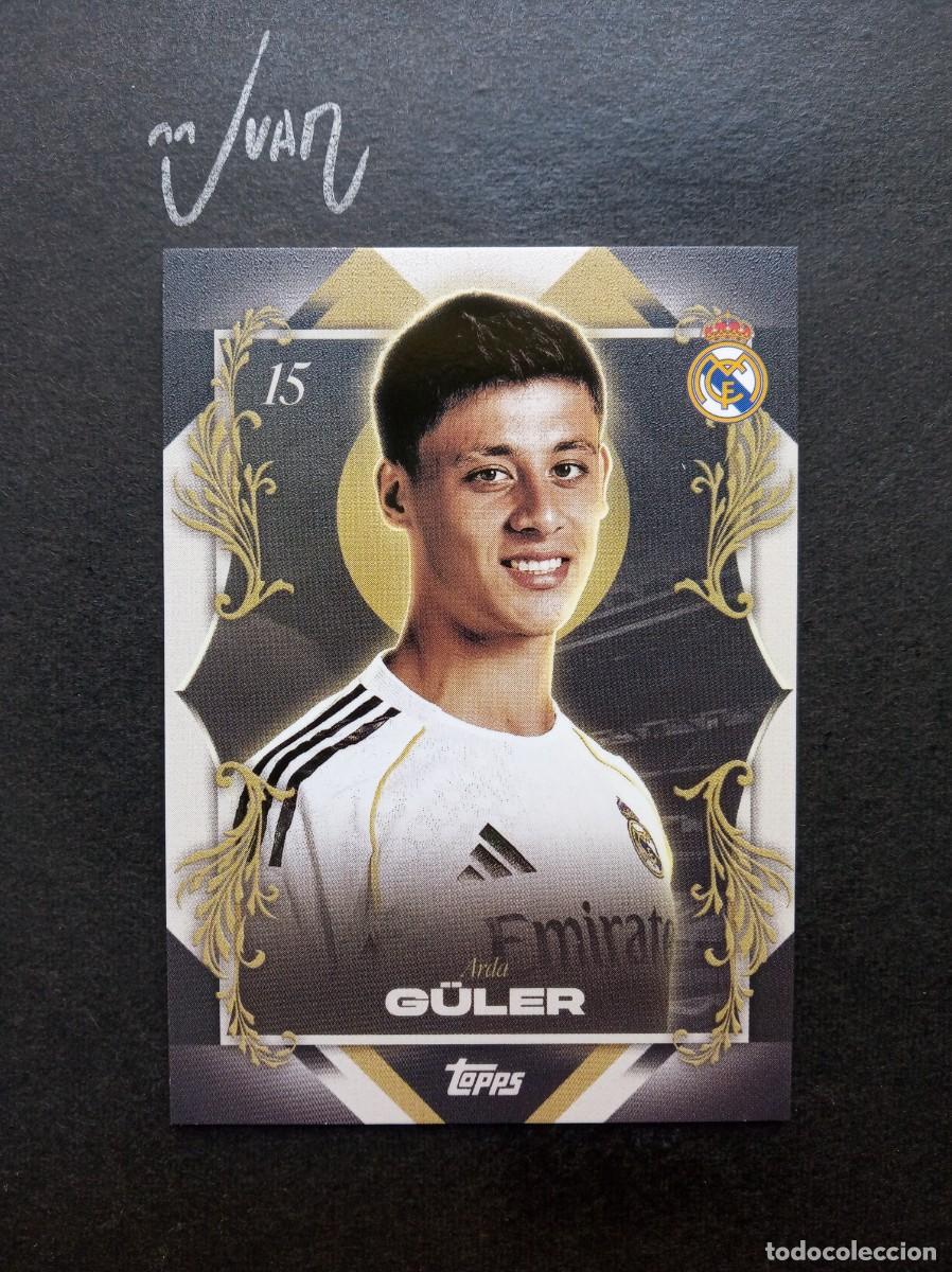 Figurine di Calcio: N&ordm; 43 POSERS ARDA GULER TURQUIA ⚽ TOPPS &reg; LOS BLANCOS REAL MADRID 2025 2026 LIGA 25 26 NUEVO