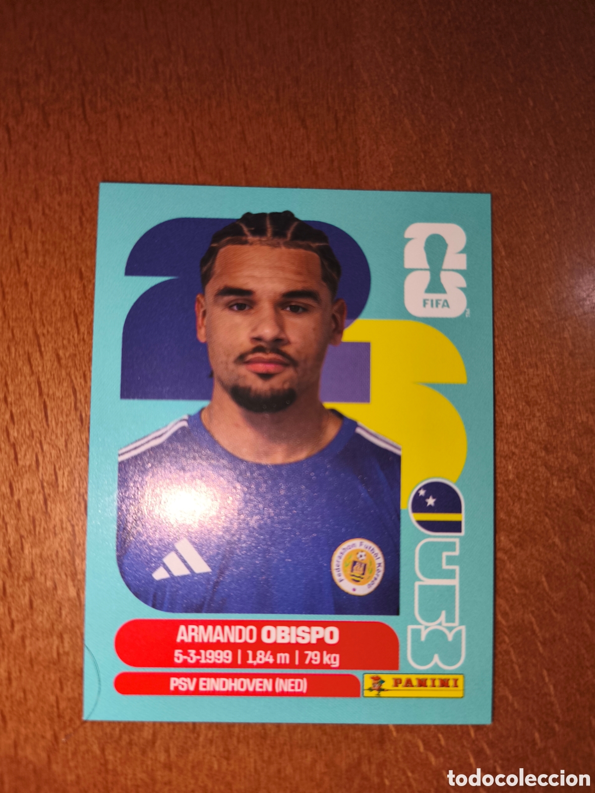 Cromos de F&uacute;tbol: CUW3 Armando Obispo Fifa World Cup 2026 Cura&ccedil;ao