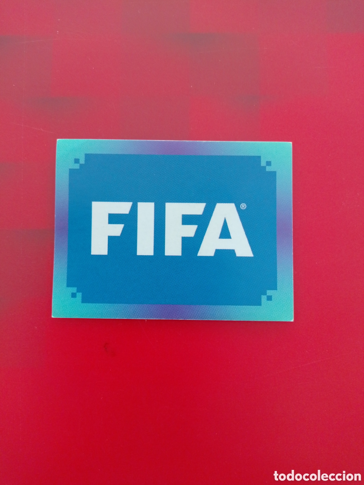 Cromos de F&uacute;tbol: CROMO NUMERO FWC 1 LOGO FIFA. MUNDIAL QATAR 2022. PANINI.