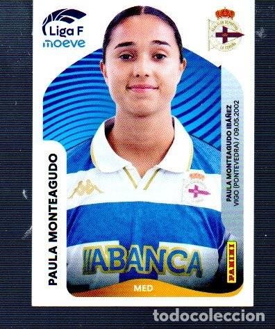 Cromos de F&uacute;tbol: CROMO DE LIGA FEMENINA DEL A&Ntilde;O 2025 / 26 OEVE N&ordm; 136 DE LA CORU&Ntilde;A PAULA M0NTEAGUDO