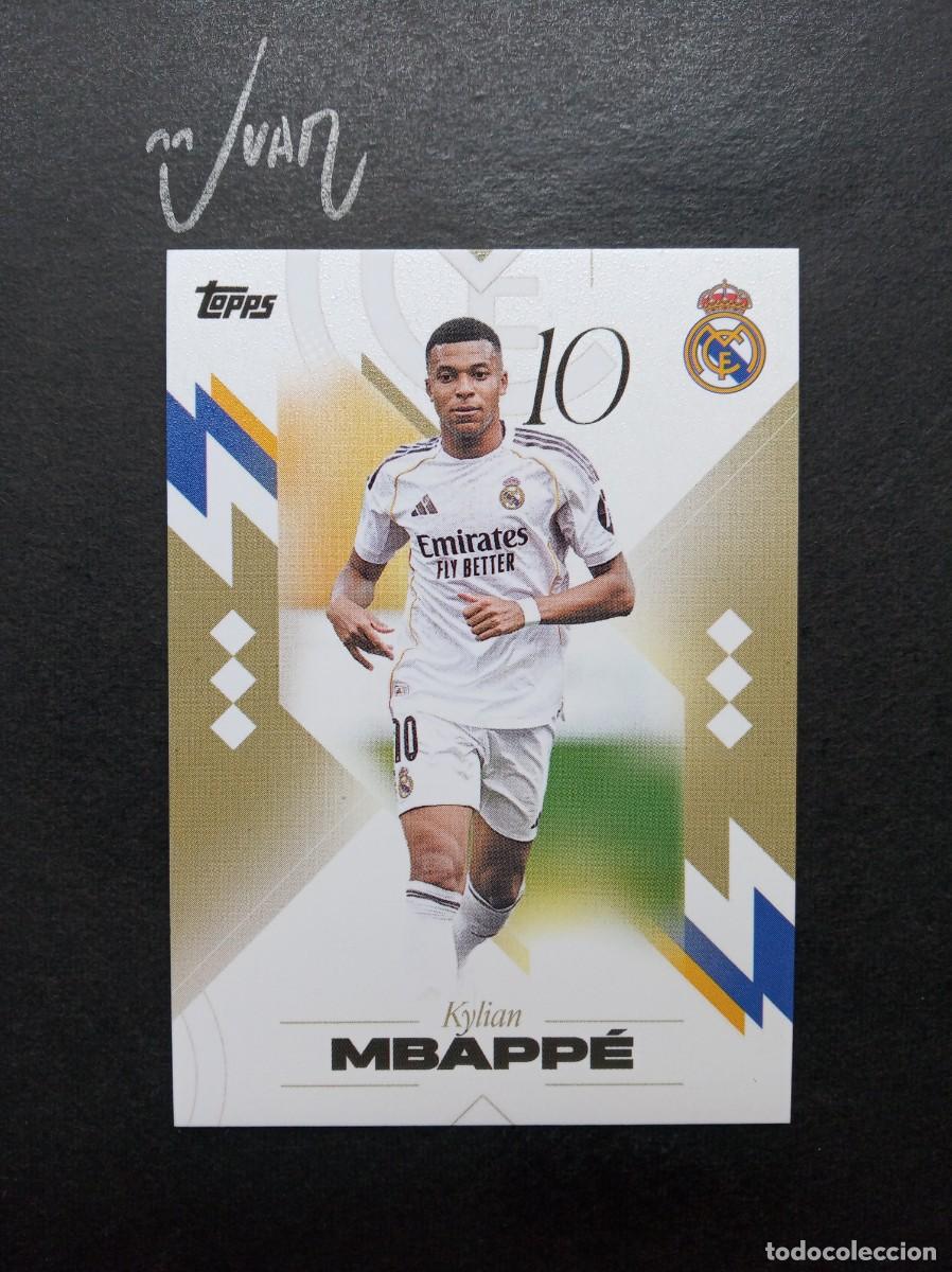 Cromos de Futebol: N&ordm; 23 KYLIAN MBAPPE FRANCIA ⚽ TOPPS &reg; LOS BLANCOS CHAMPIONS REAL MADRID 2025 2026 LIGA 25 26 NUEVO