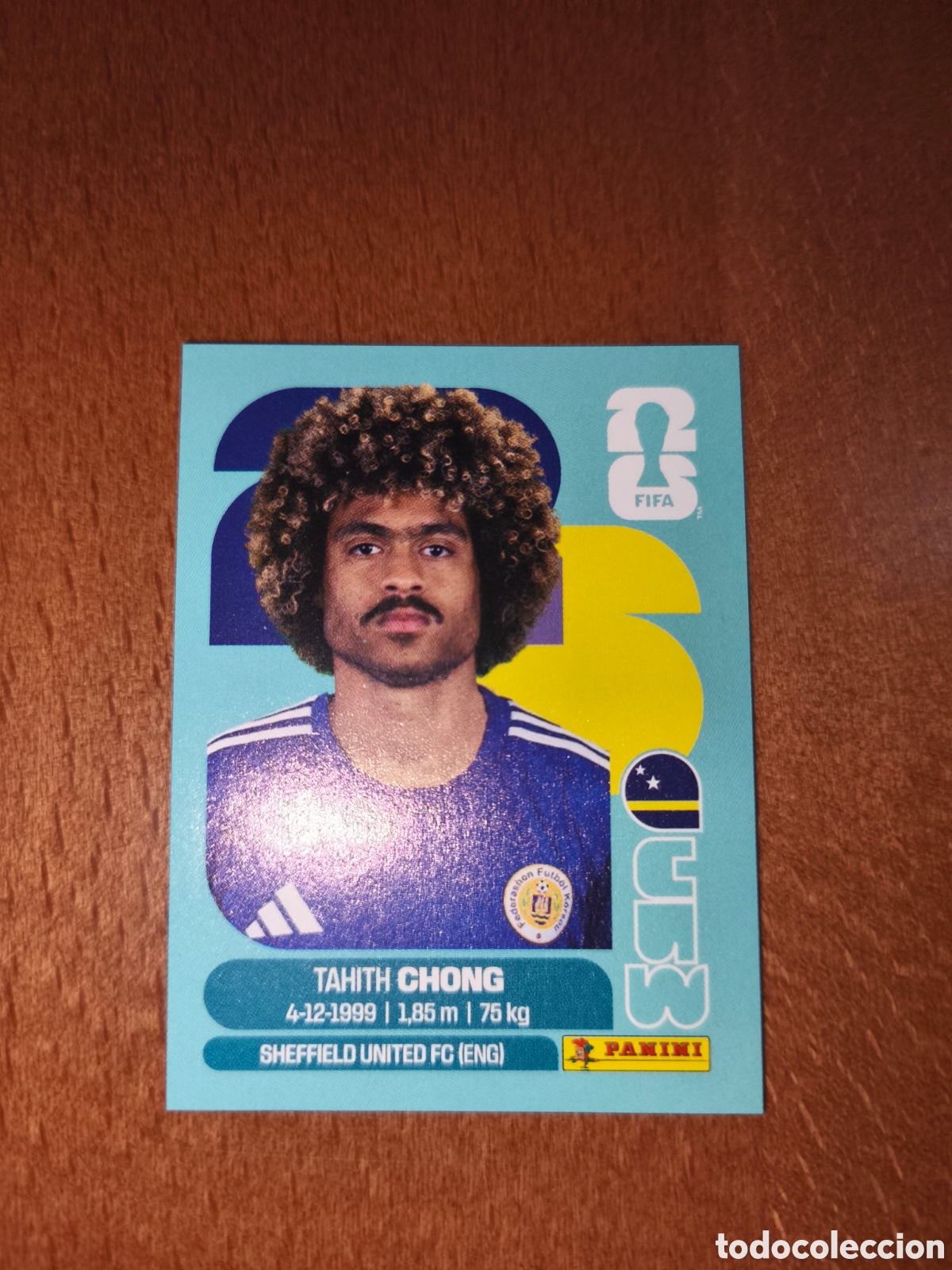 Cromos de F&uacute;tbol: CUW14 Tahith Chong Fifa World Cup 2026 Cura&ccedil;ao