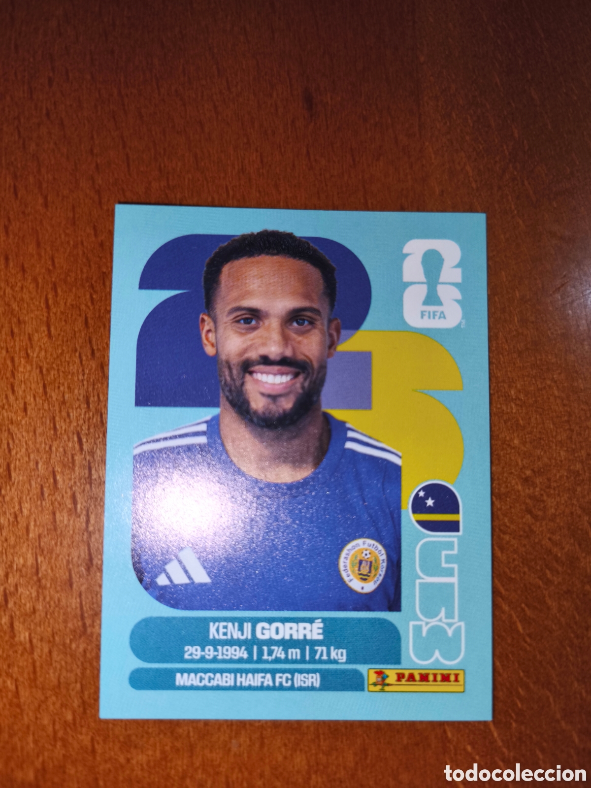 Cromos de F&uacute;tbol: CUW15 Kenji Gorre Fifa World Cup 2026 Cura&ccedil;ao
