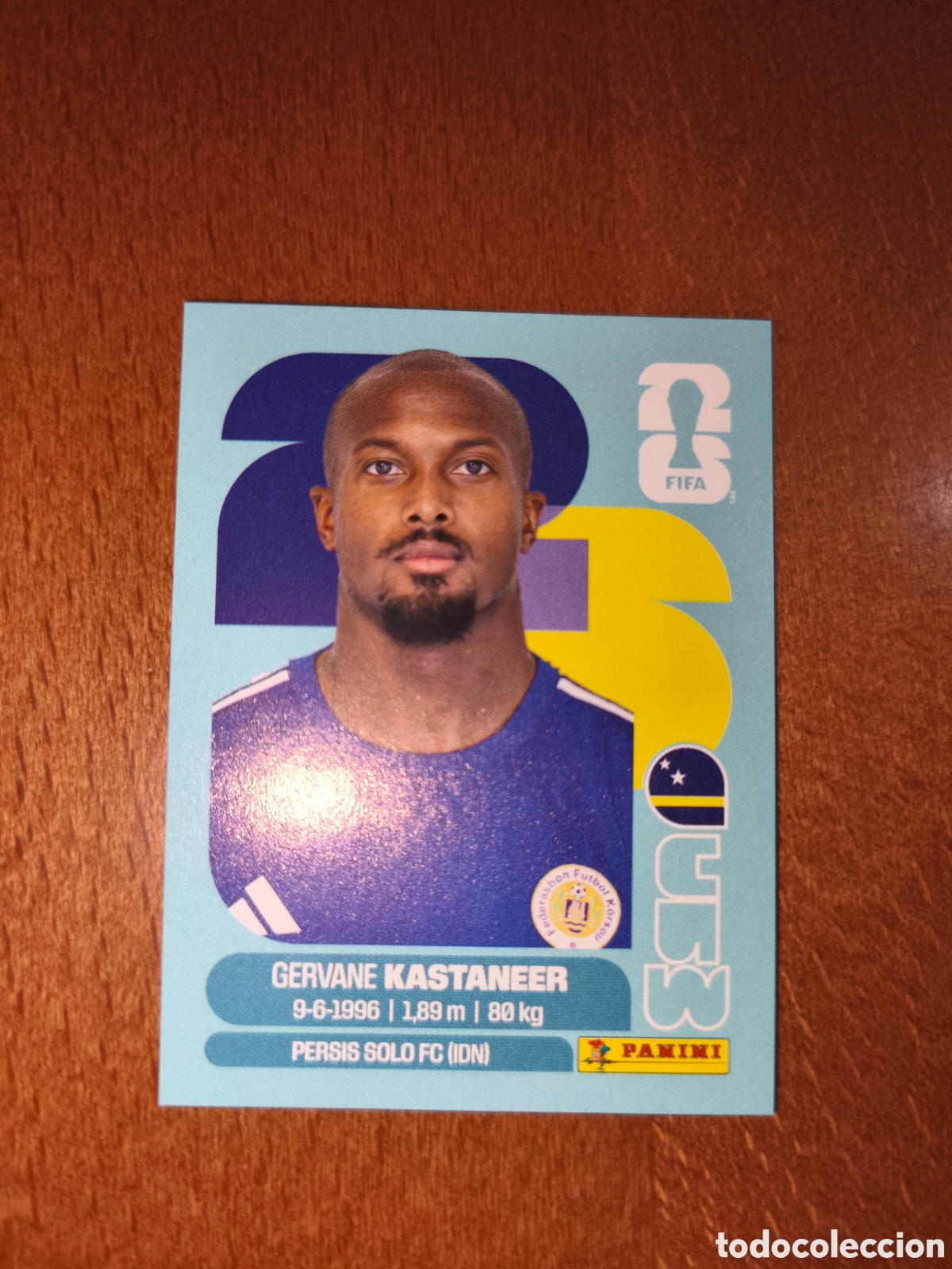 Cromos de F&uacute;tbol: CUW19 Gervane Kastaneer Fifa World Cup 2026 Cura&ccedil;ao