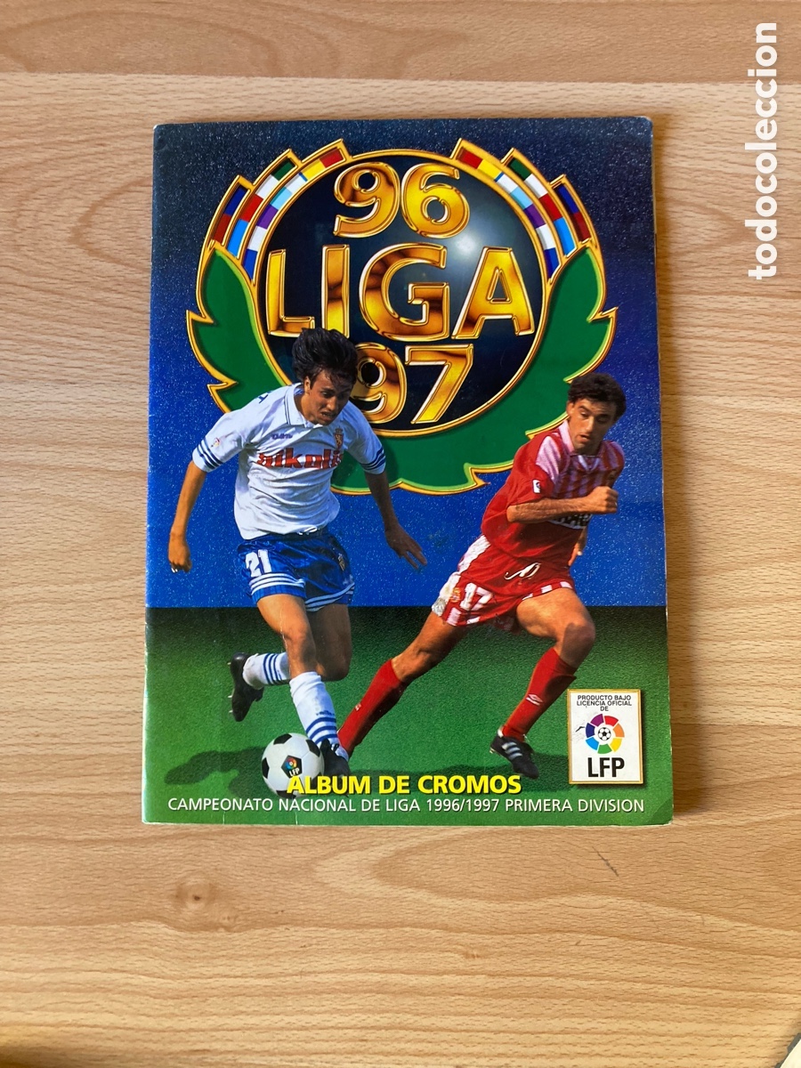 Cromos de F&uacute;tbol: ALBUM CROMOS F&Uacute;TBOL LIGA 96-97