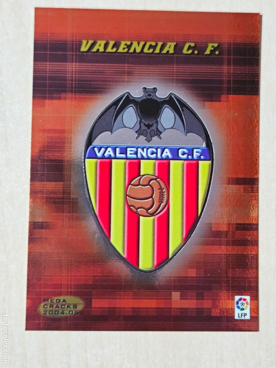 Cromos de F&uacute;tbol: CROMO N&ordm; 307 ESCUDO - MEGACRACKS 2004 05 - VALENCIA