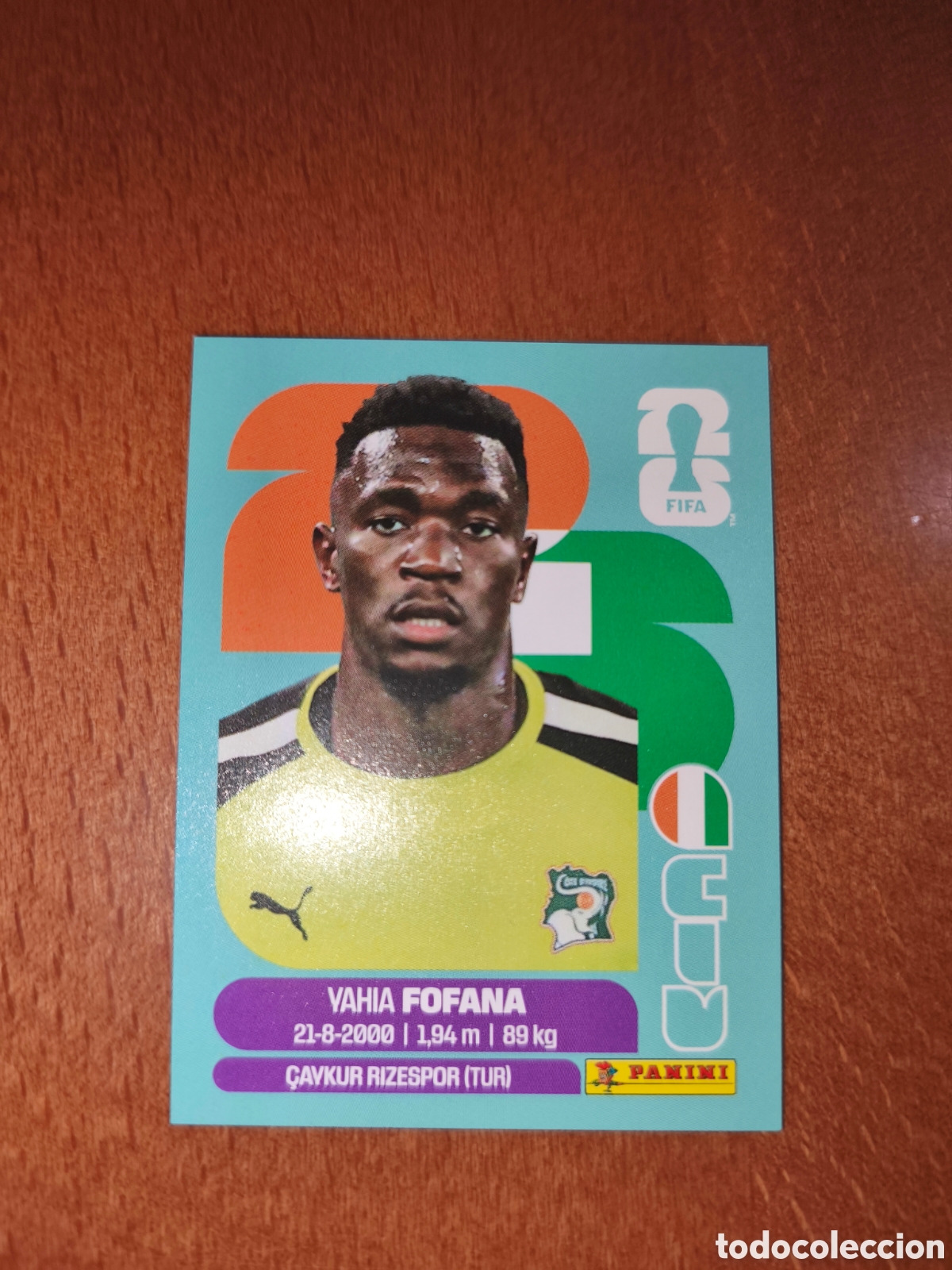 Cartes &agrave; collectionner de Football: CIV2 Yahia Fofana Fifa World Cup 2026 Costa de Marfil