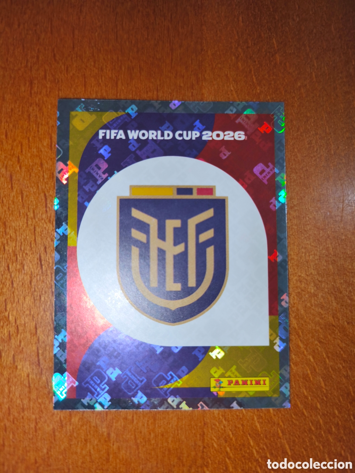 Cromos de Futebol: ECU1 Escudo Fifa World Cup 2026 Ecuador
