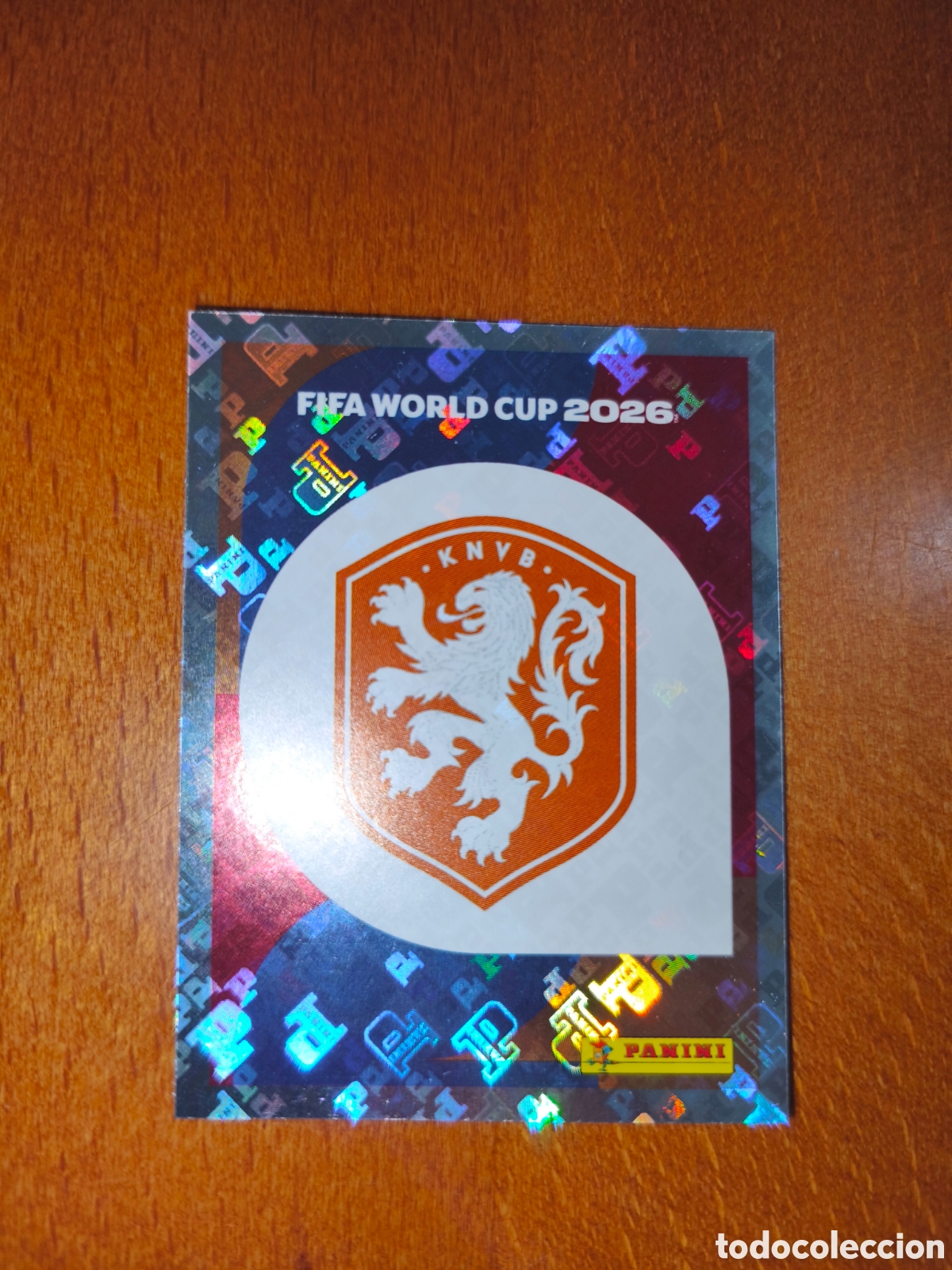 Cromos de F&uacute;tbol: NED1 Escudo Fifa World Cup 2026 Holanda