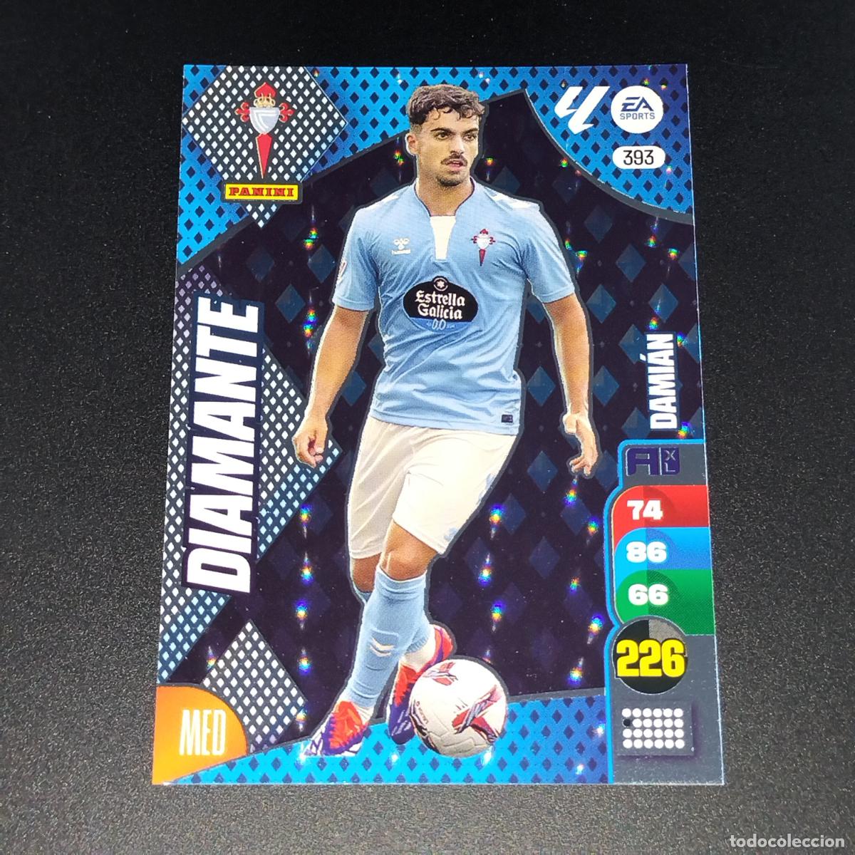 Cromos de F&uacute;tbol: 393 DAMIAN DIAMANTE CELTA VIGO CROMOS ADRENALYN XL LALIGA CARD 2024 2025 24 25 PANINI