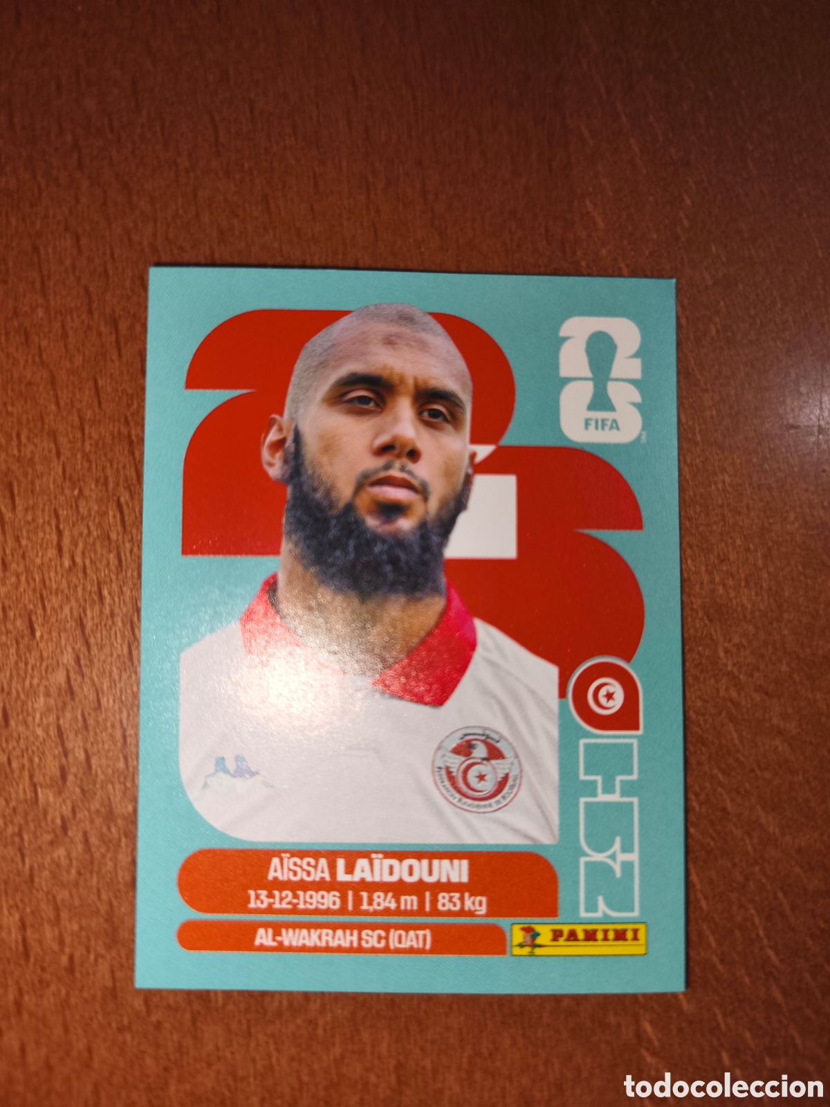 Football Stickers: TUN10 Aissa Laidouni Fifa World Cup 2026 T&uacute;nez