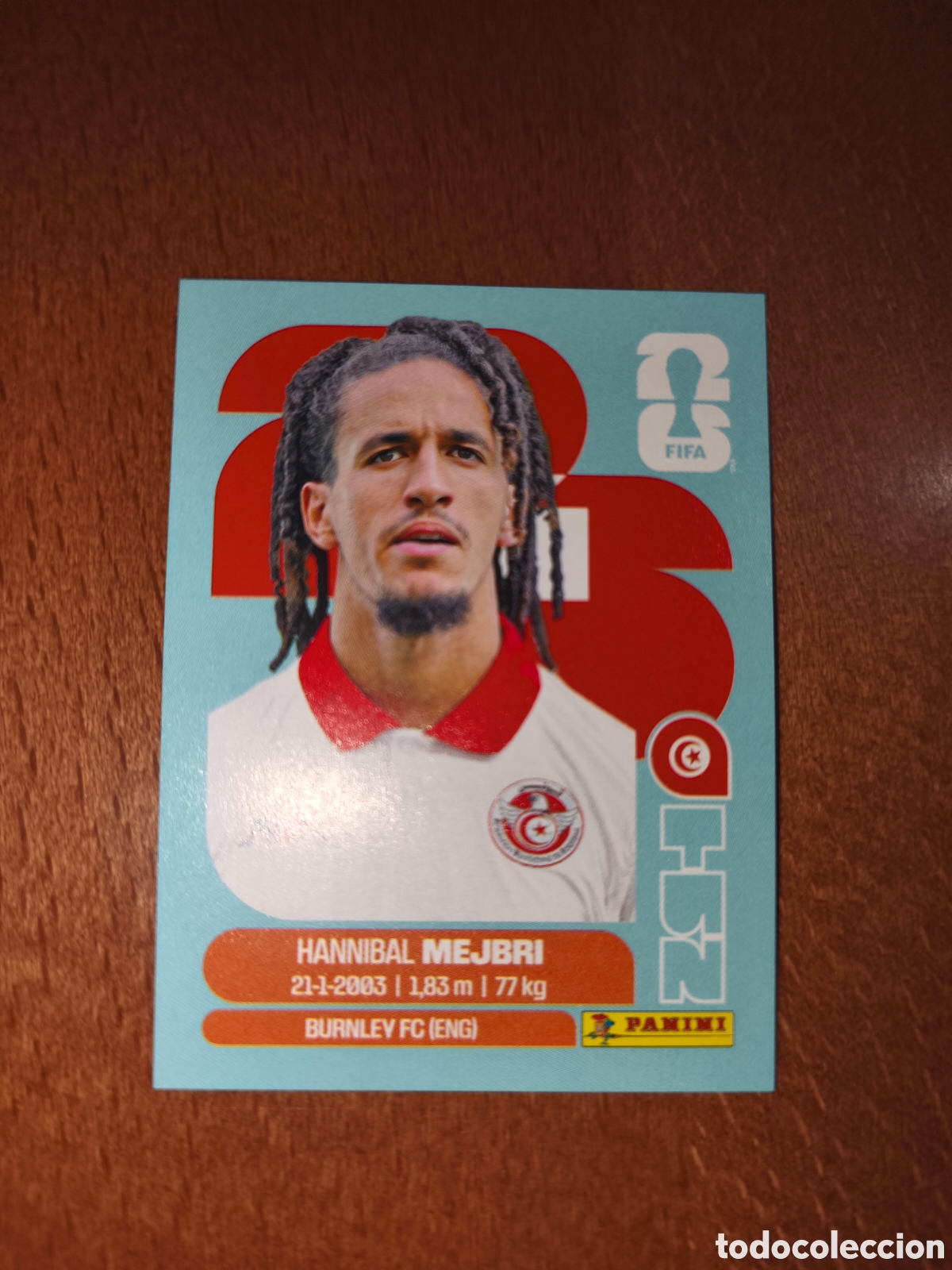 Cromos de F&uacute;tbol: TUN14 Hannibal Mejbri Fifa World Cup 2026 T&uacute;nez