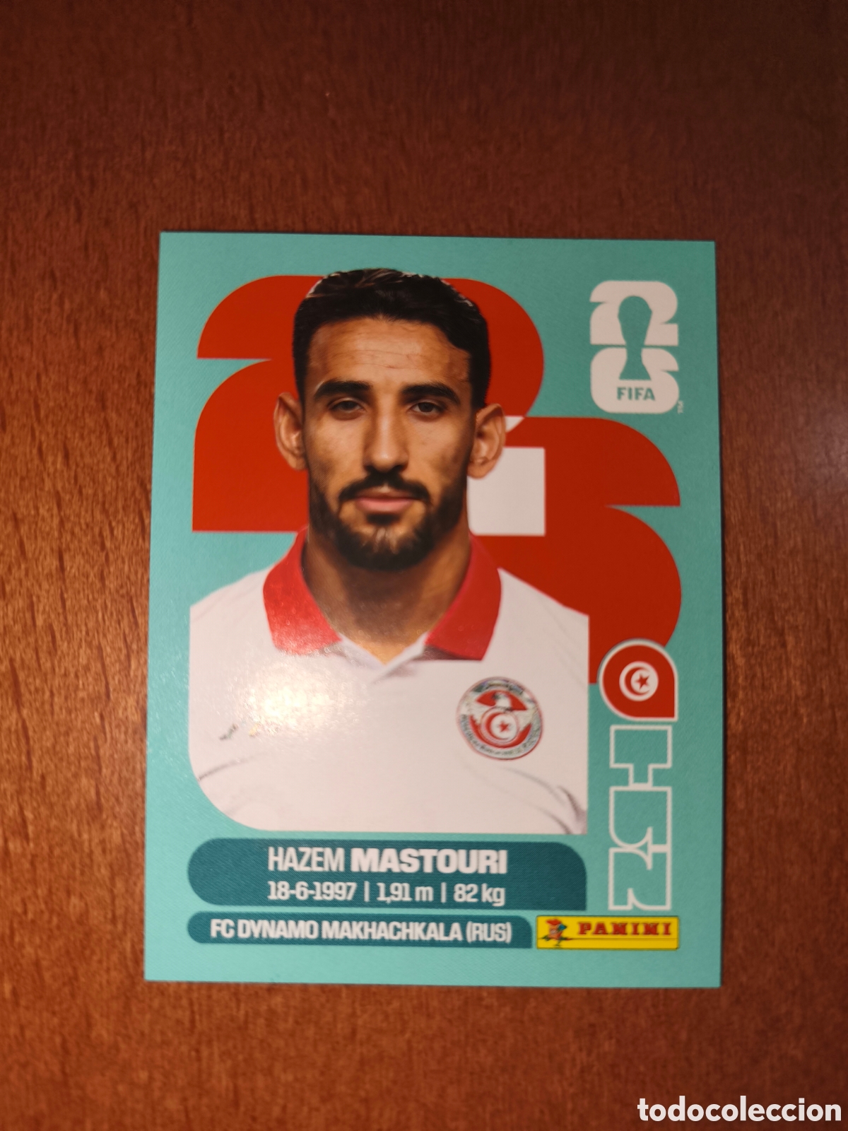 Football Stickers: TUN17 Hazem Mastouri Fifa World Cup 2026 T&uacute;nez