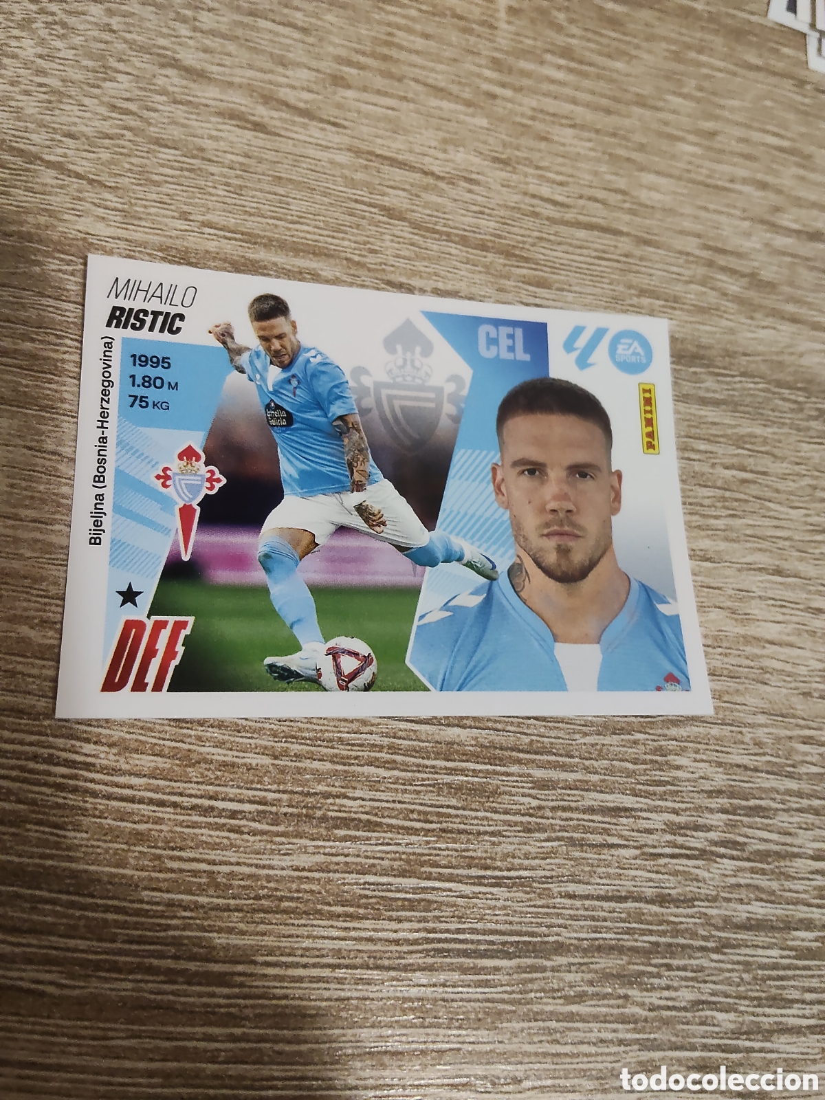 Football Stickers: Ristic Celta de Vigo liga 2025 2026 25 26 ediciones este
