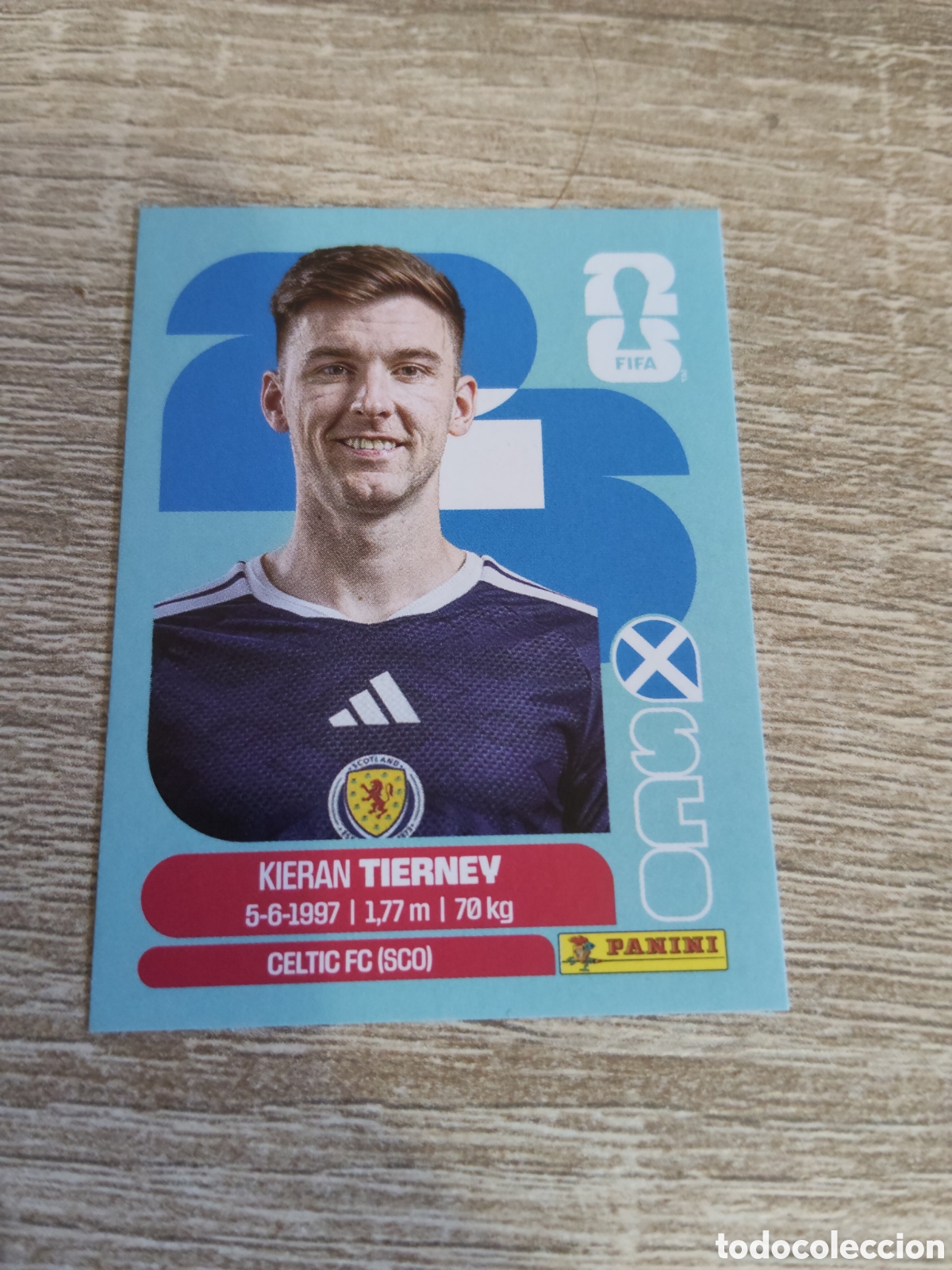 Football Stickers: Panini mundial 2026 SCO 4 Kieran Tierney Escocia