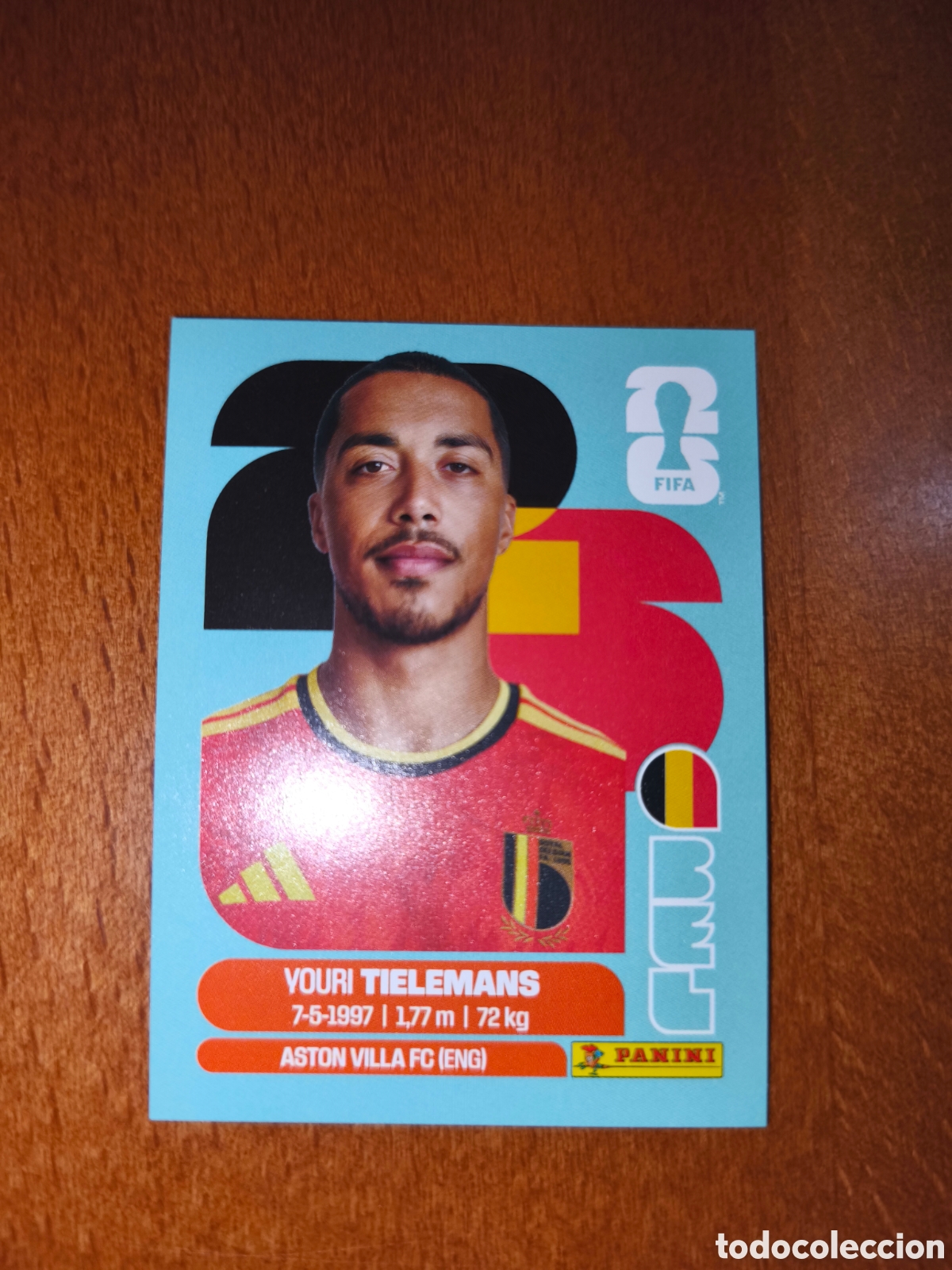 Football Stickers: BEL9 Youri Tielemans Fifa World Cup 2026 B&eacute;lgica