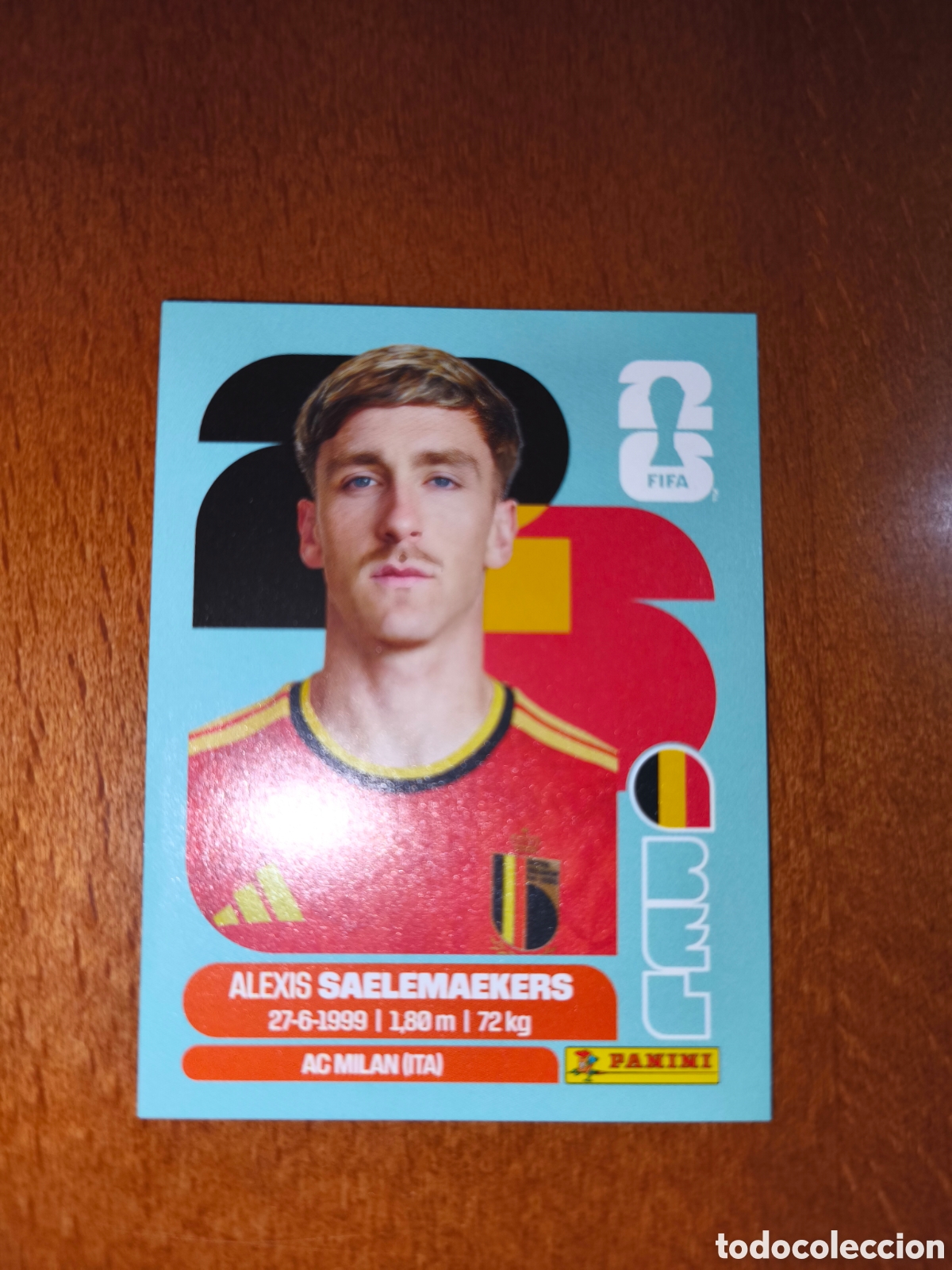 Football Stickers: BEL12 Alexis Saelemaekers Fifa World Cup 2026 B&eacute;lgica