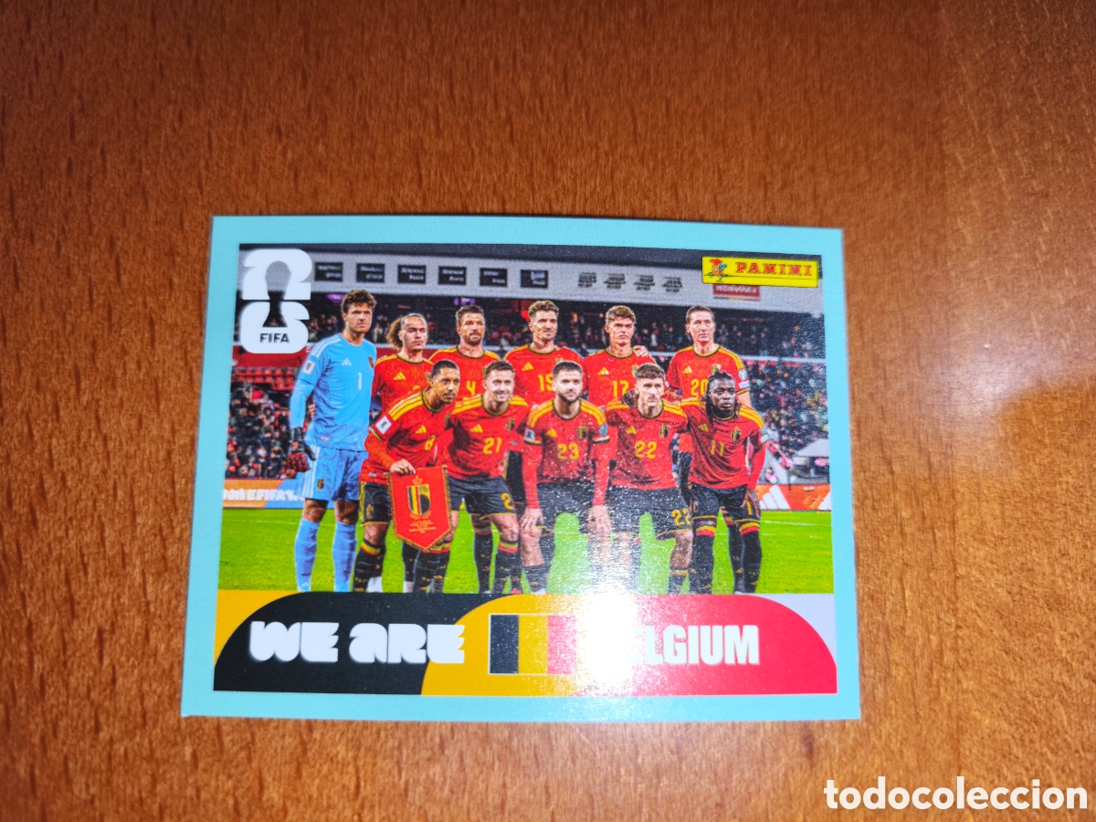 Cromos de F&uacute;tbol: BEL13 Equipo Fifa World Cup 2026 B&eacute;lgica