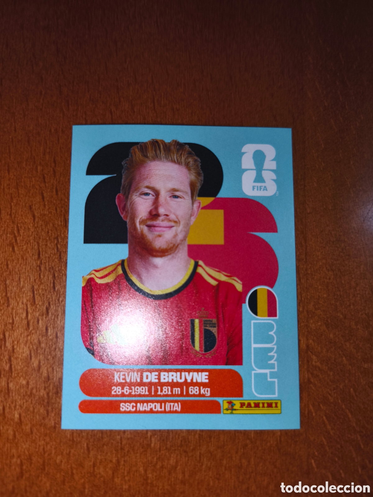 Cromos de F&uacute;tbol: BEL15 Kevin De Bruyne Fifa Club World Cup 2026 B&eacute;lgica