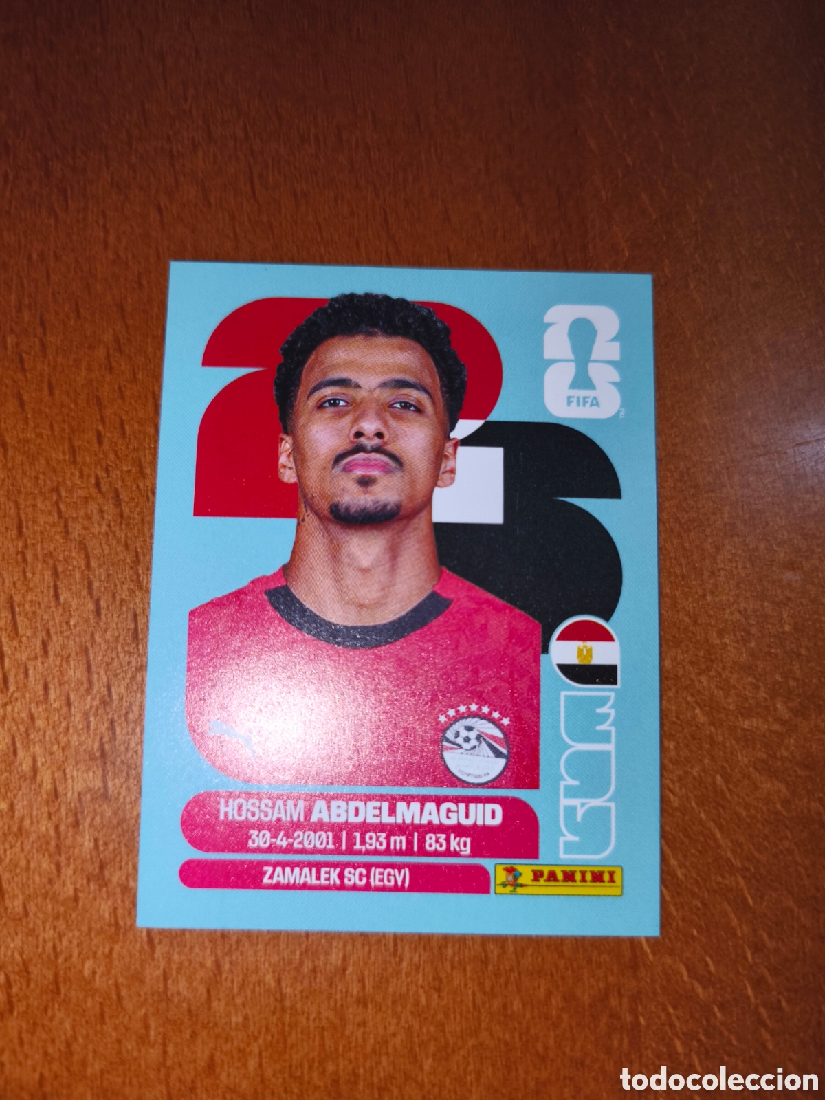 Cromos de F&uacute;tbol: EGY8 Hossam Abdelmaguid Fifa World Cup 2026 Egipto