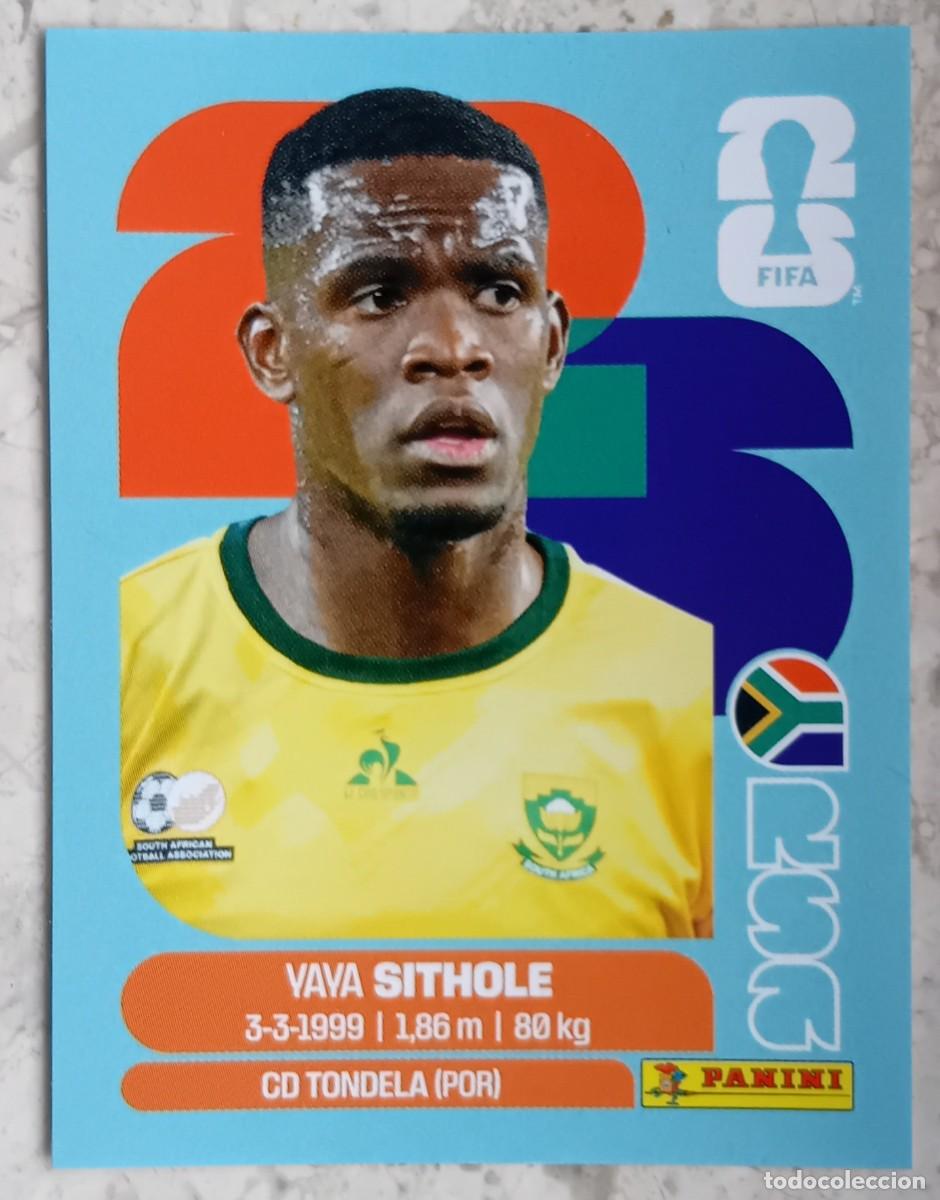 Cromos de F&uacute;tbol: Figurina Panini 2026 Cromo World Cup Usa Mundial 2026 Yaya Sithole South Africa n RSA 15