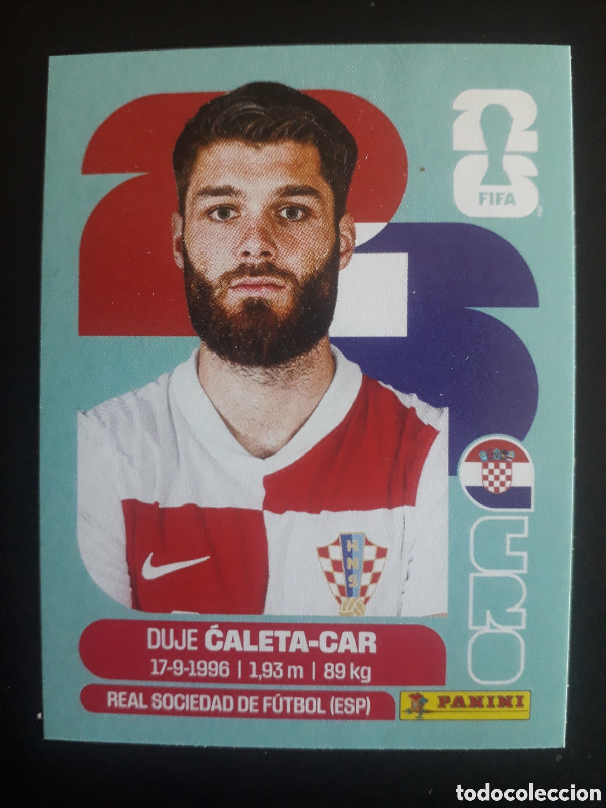 Cromos de F&uacute;tbol: CALETA-CAR CROACIA CRO 3 MUNDIAL F&Uacute;TBOL 2026 FIFA WORLD CUP PANINI SIN PEGAR PEDIDO M&Iacute;NIMO 3&euro;.
