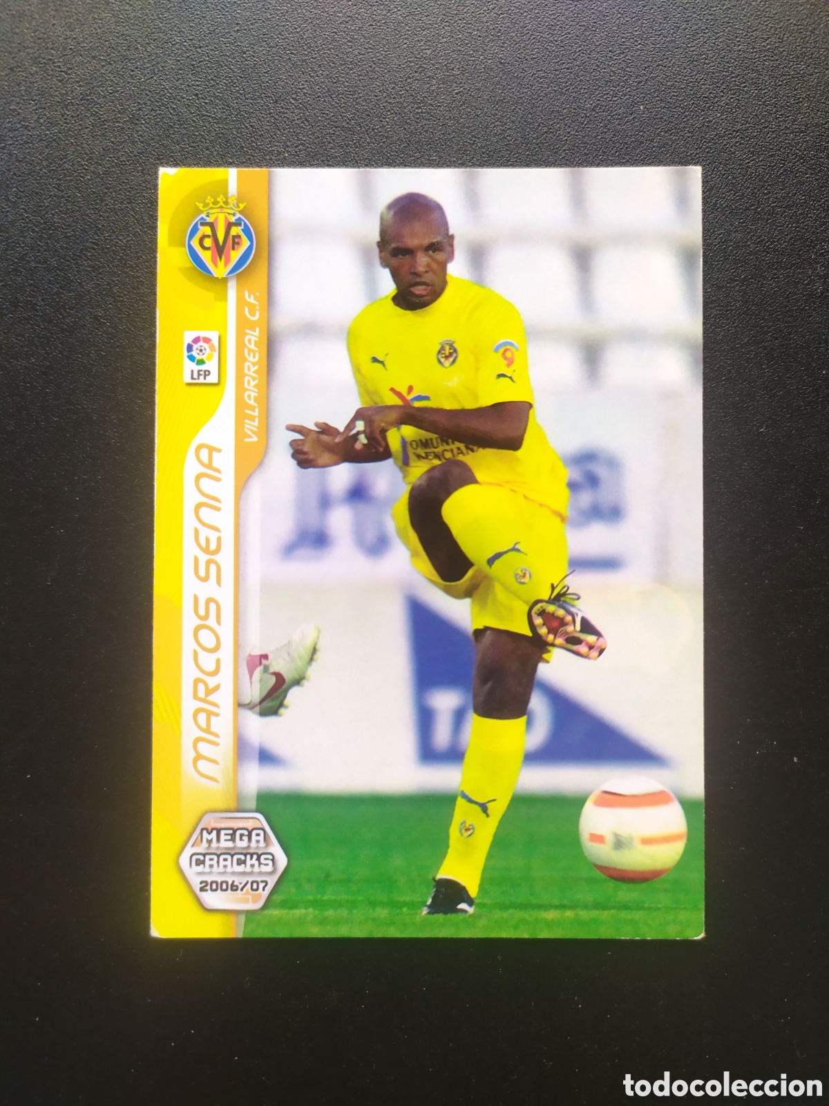 Cromos de F&uacute;tbol: Megacracks 2006 2007 06 07 panini Marcos Senna n&deg; 334 Villarreal