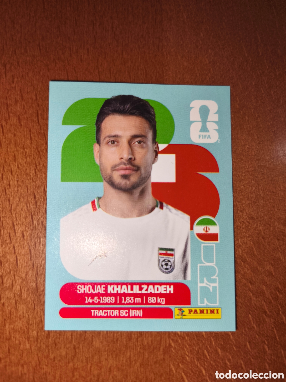 Figurine di Calcio: IRN6 Shojae Khalilzadeh Fifa World Cup 2026 Ir&aacute;n