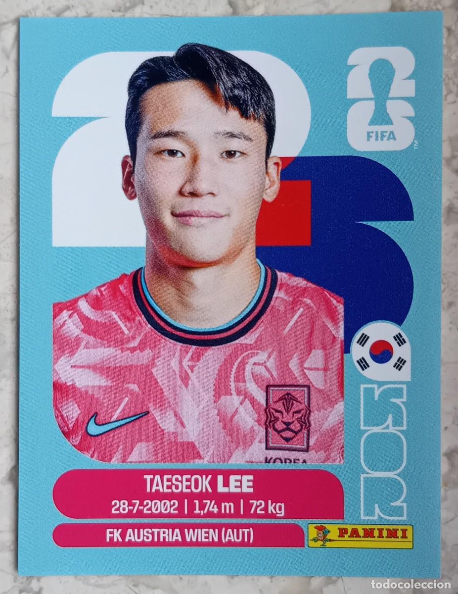 Figurine di Calcio: Figurina Panini 2026 Cromo World Cup Usa Mundial 2026 Taeseok Lee Korea Republic n KOR 8